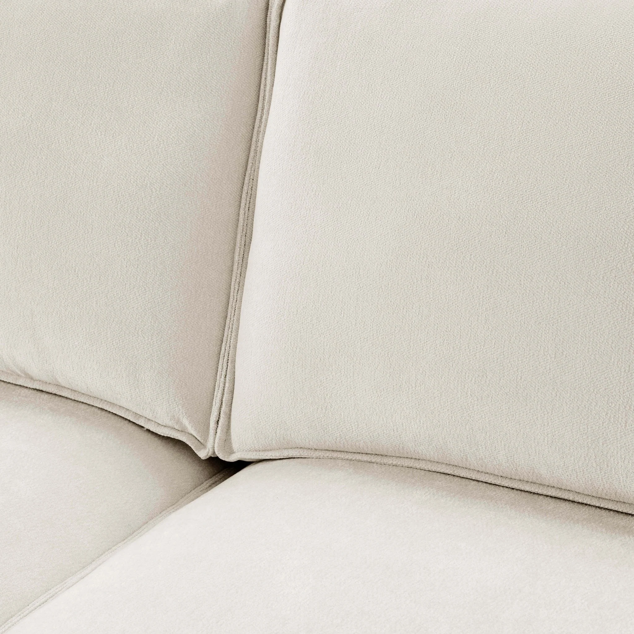 Brooklyn Slim Arm Right Hand Large L-Shape - Chenille Ivory - Image 9