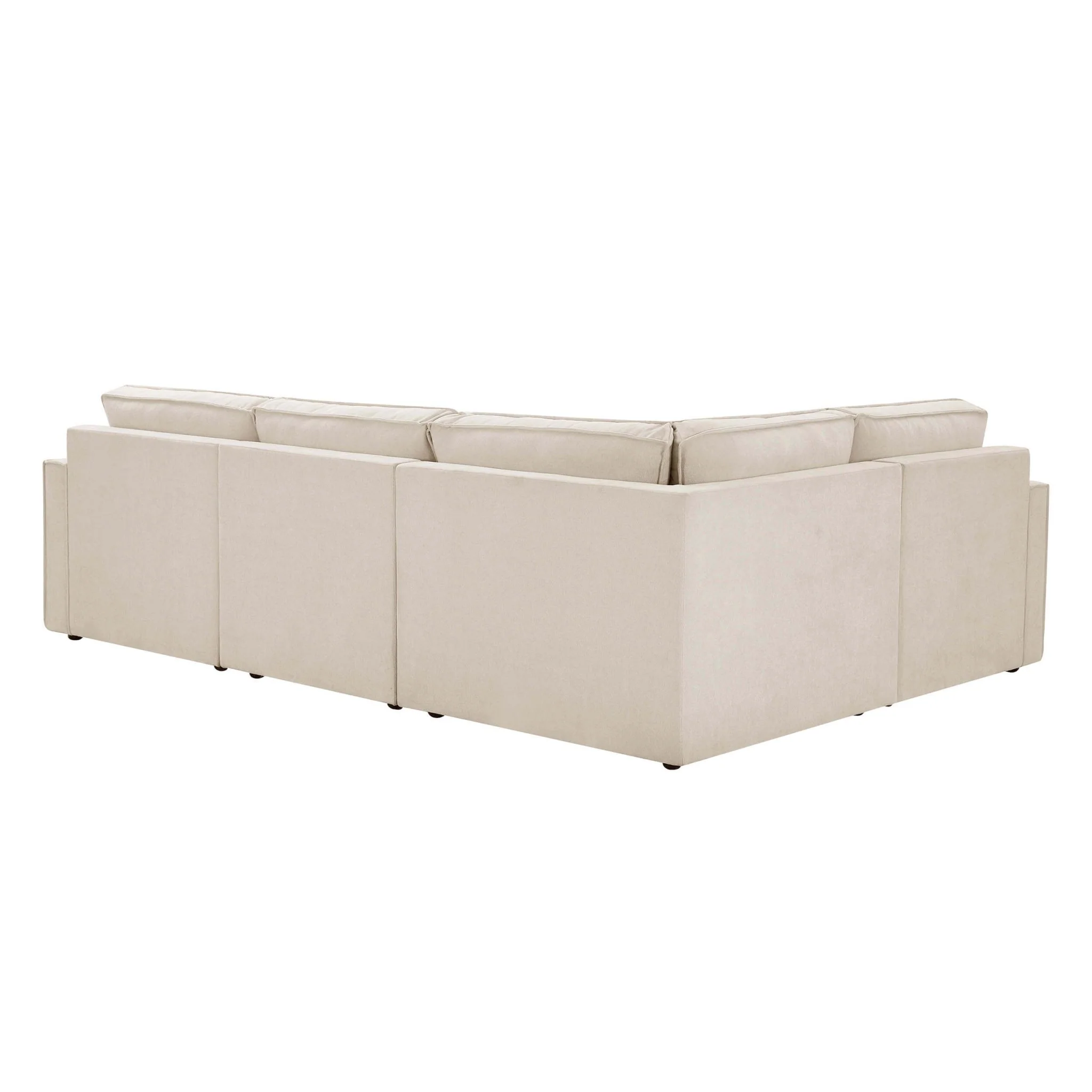 Brooklyn Slim Arm Right Hand Small L-Shape - Chenille Ivory - Image 4