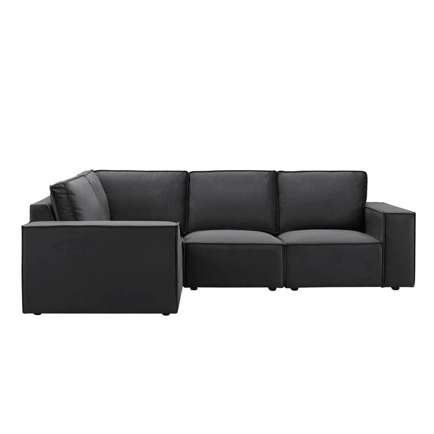 Brooklyn Small Left Hand L-Shape Sofa - Ink - Image 5