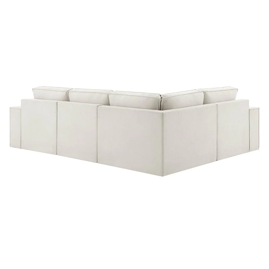 Brooklyn Small Right Hand L-Shape Sofa - Ivory - Image 11