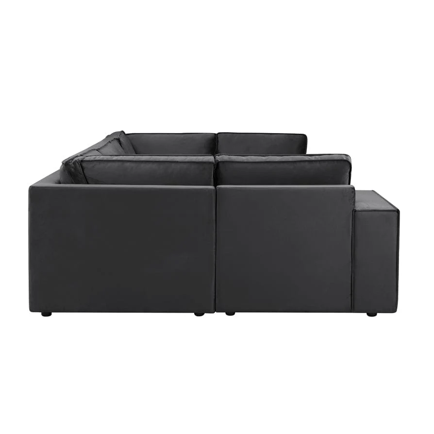Brooklyn U-Shape Sofa - Ink - Image 8