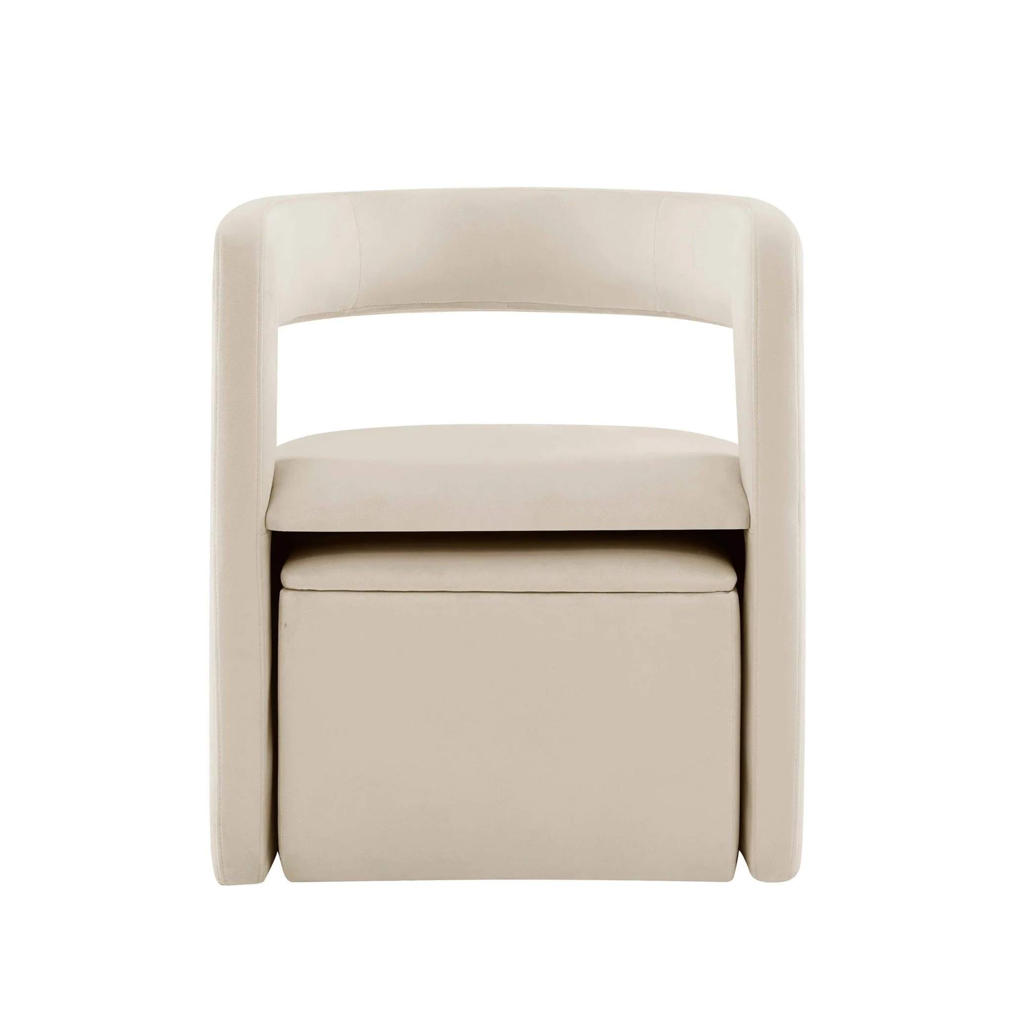 Bryony Accent Chair - Ecru - Image 3