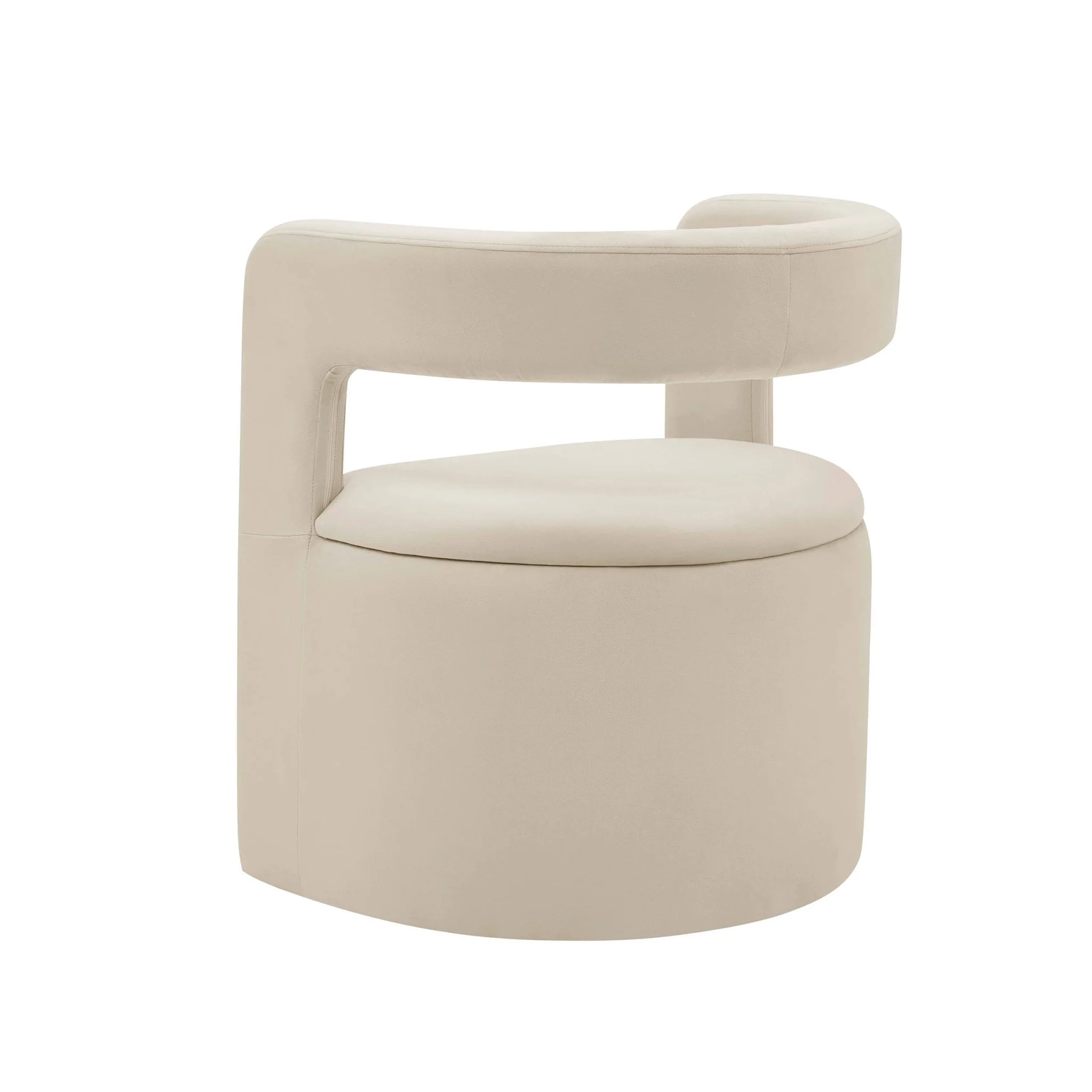 Bryony Accent Chair - Ecru - Image 5