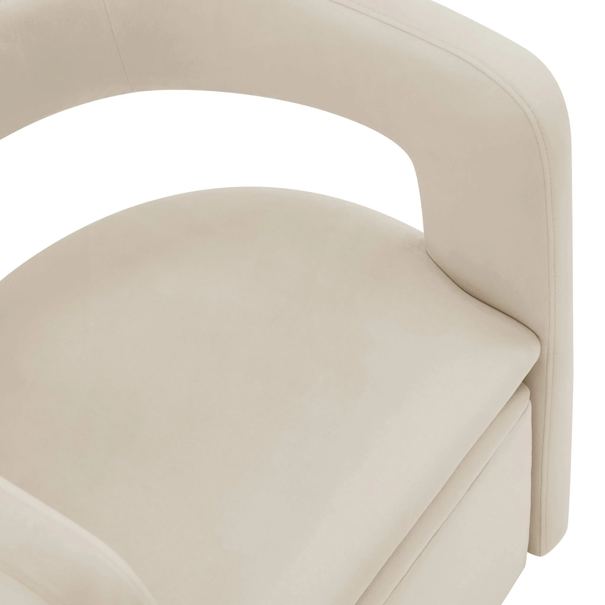 Bryony Accent Chair - Ecru - Image 6