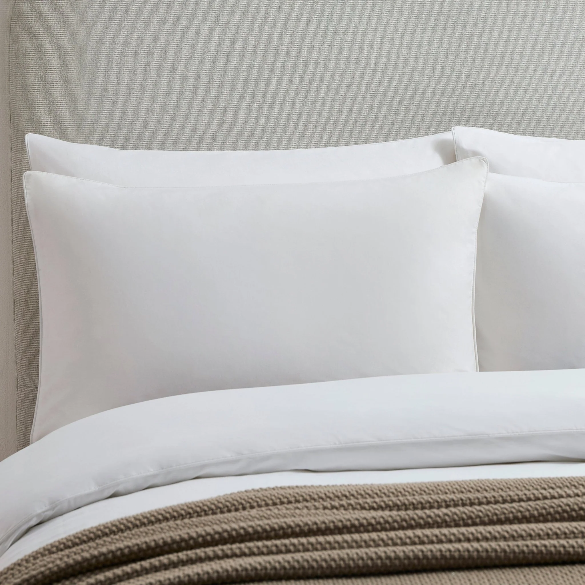 Cambridge 200 Thread Count Duvet Cover - Cotton - White - Image 4