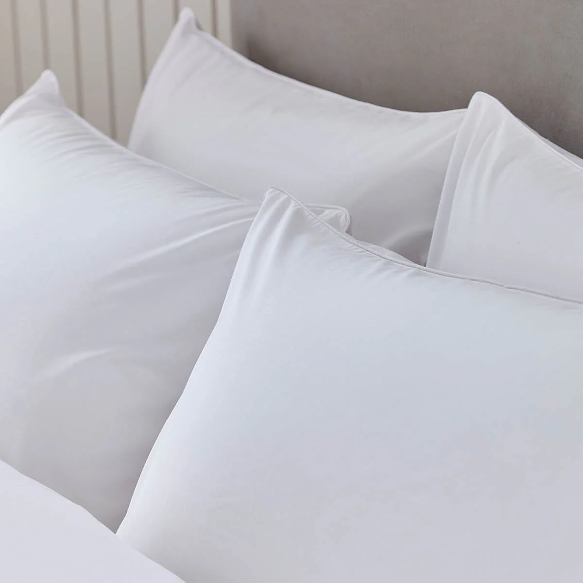 Cambridge 200 Thread Count Duvet Cover - Cotton - White - Image 6