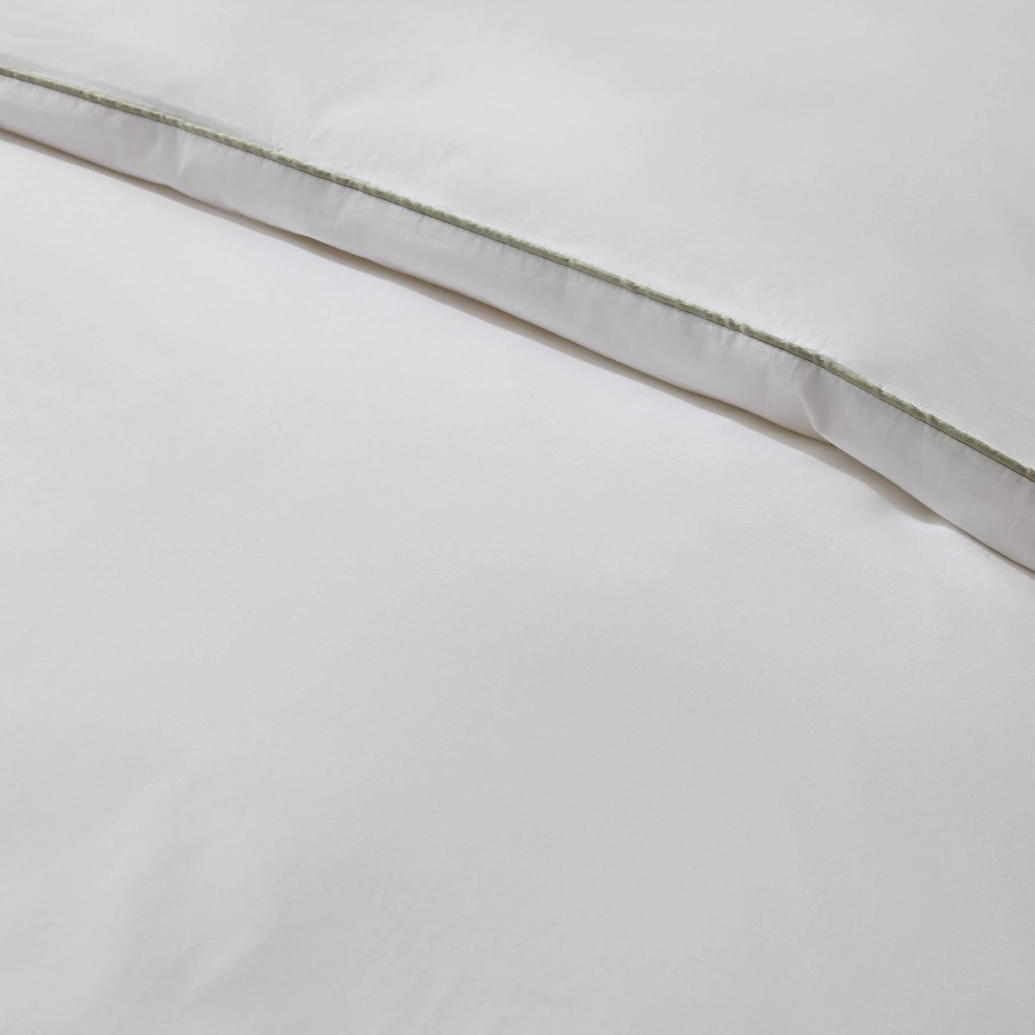 Cambridge with Bows 200 Thread Count Duvet Cover - Sage - Image 5