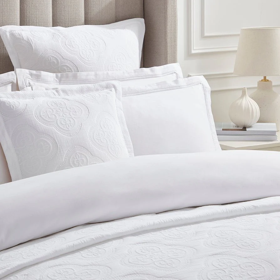 Cannes Matelassé Bedspread - White - Image 3