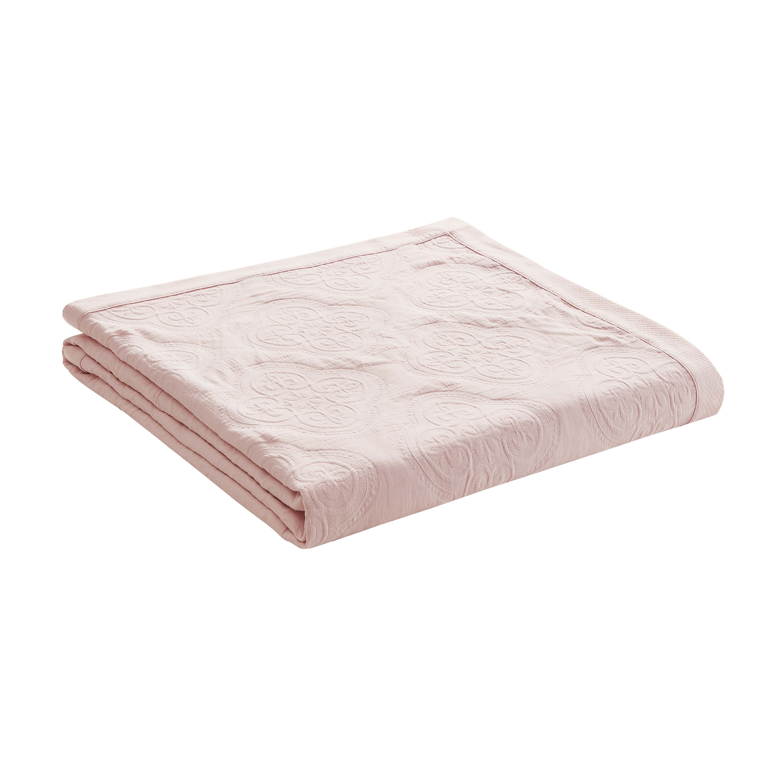 Cannes Matelassé Bedspread - Ballet Slipper - Image 7