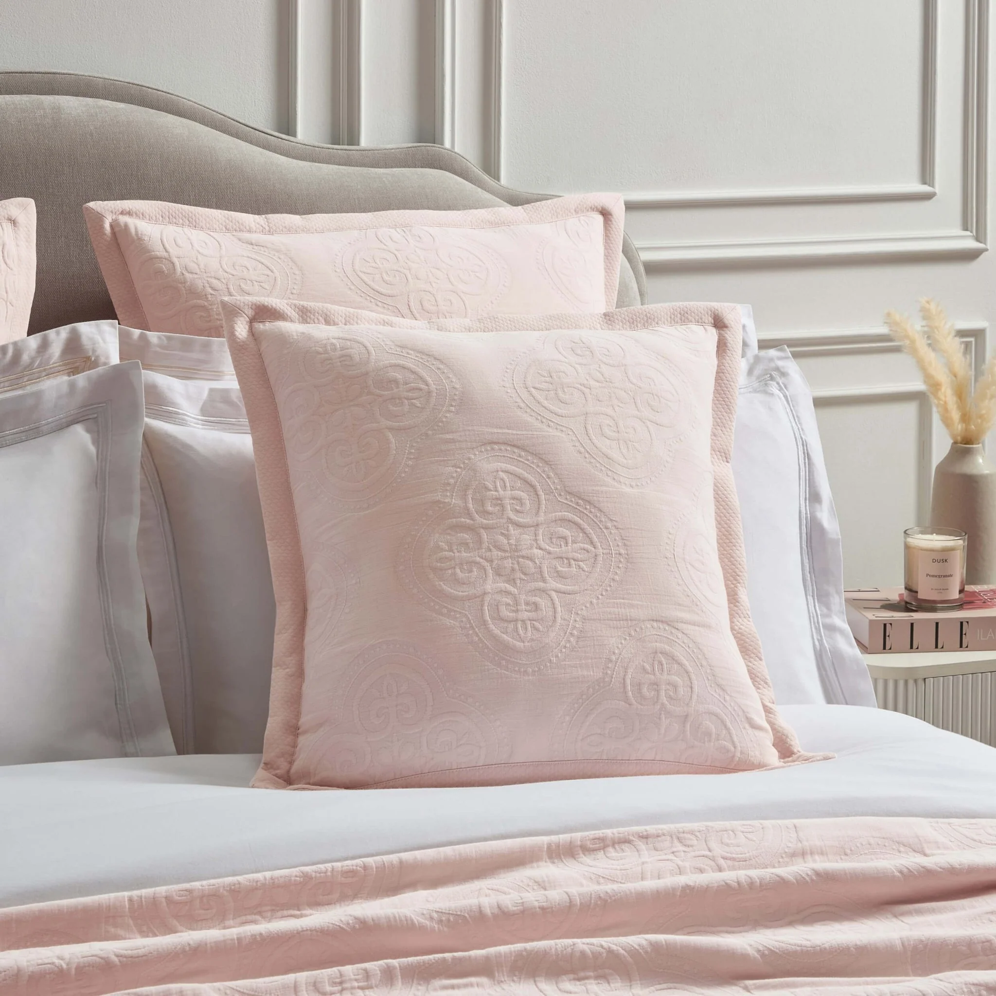 Cannes Matelassé Cushion Cover - Ballet Slipper - Image 2