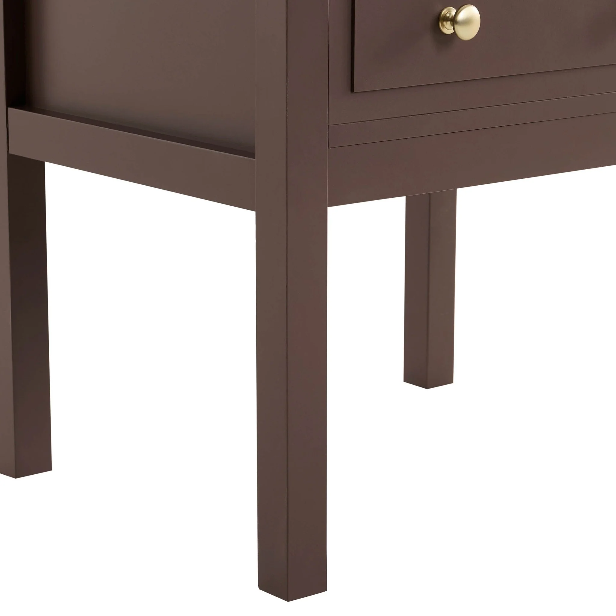 Carolina 2 Drawer Bedside Table - Mocha - Image 9