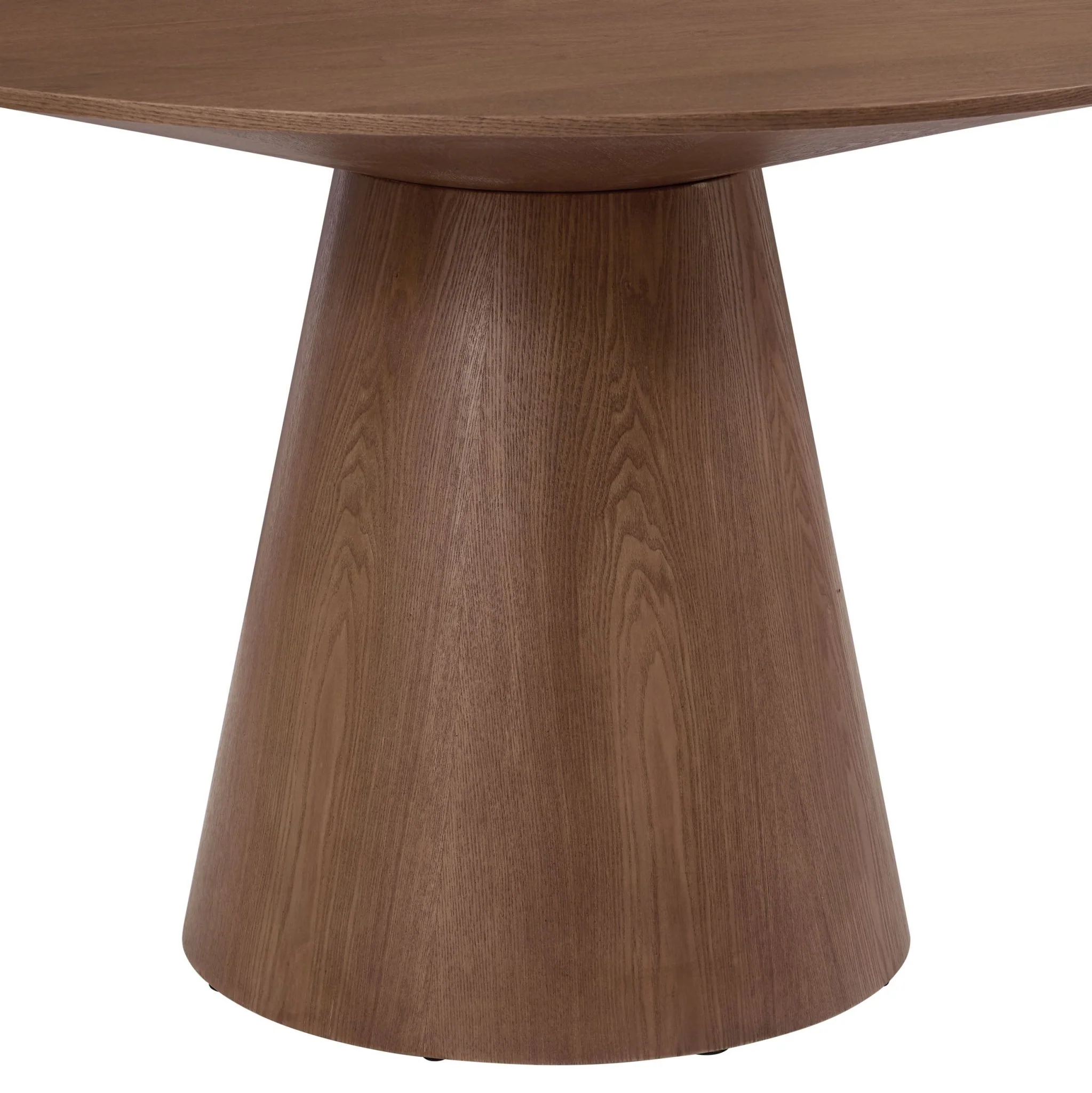 Cassie 4-6 Seater Dining Table - Mid Wood - Image 4