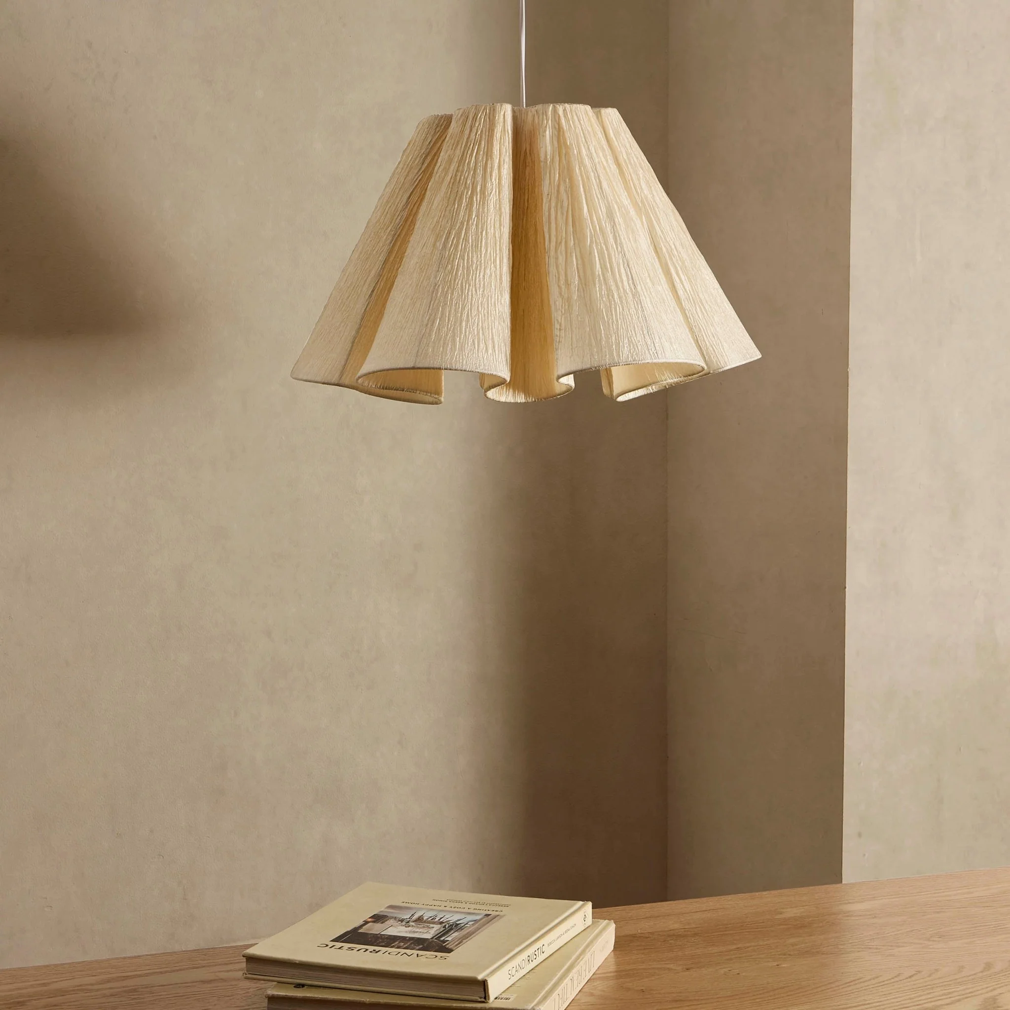 Celia Textured Wavy Shade - Natural - Image 2