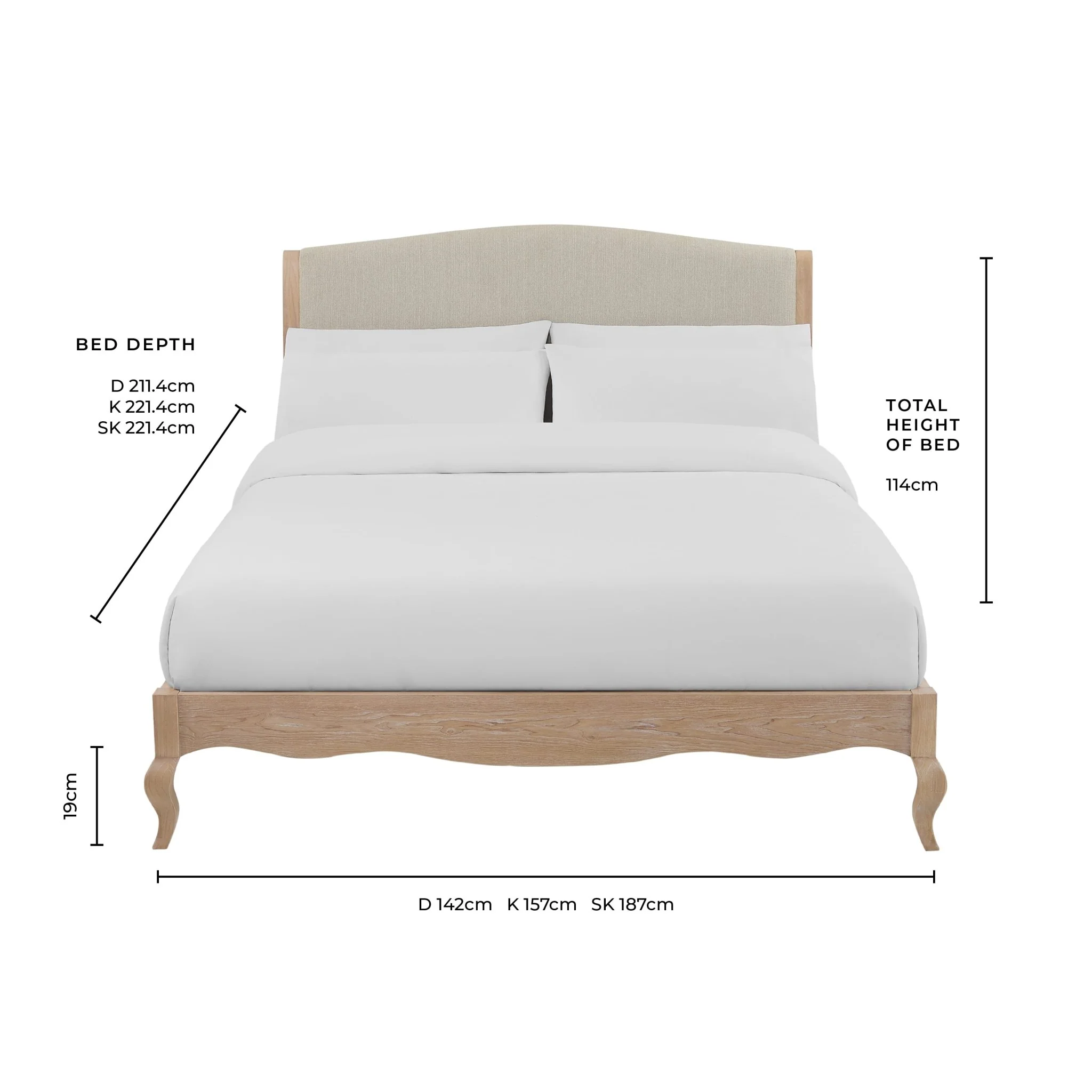 Chambery Bed Frame - Berry - Image 12