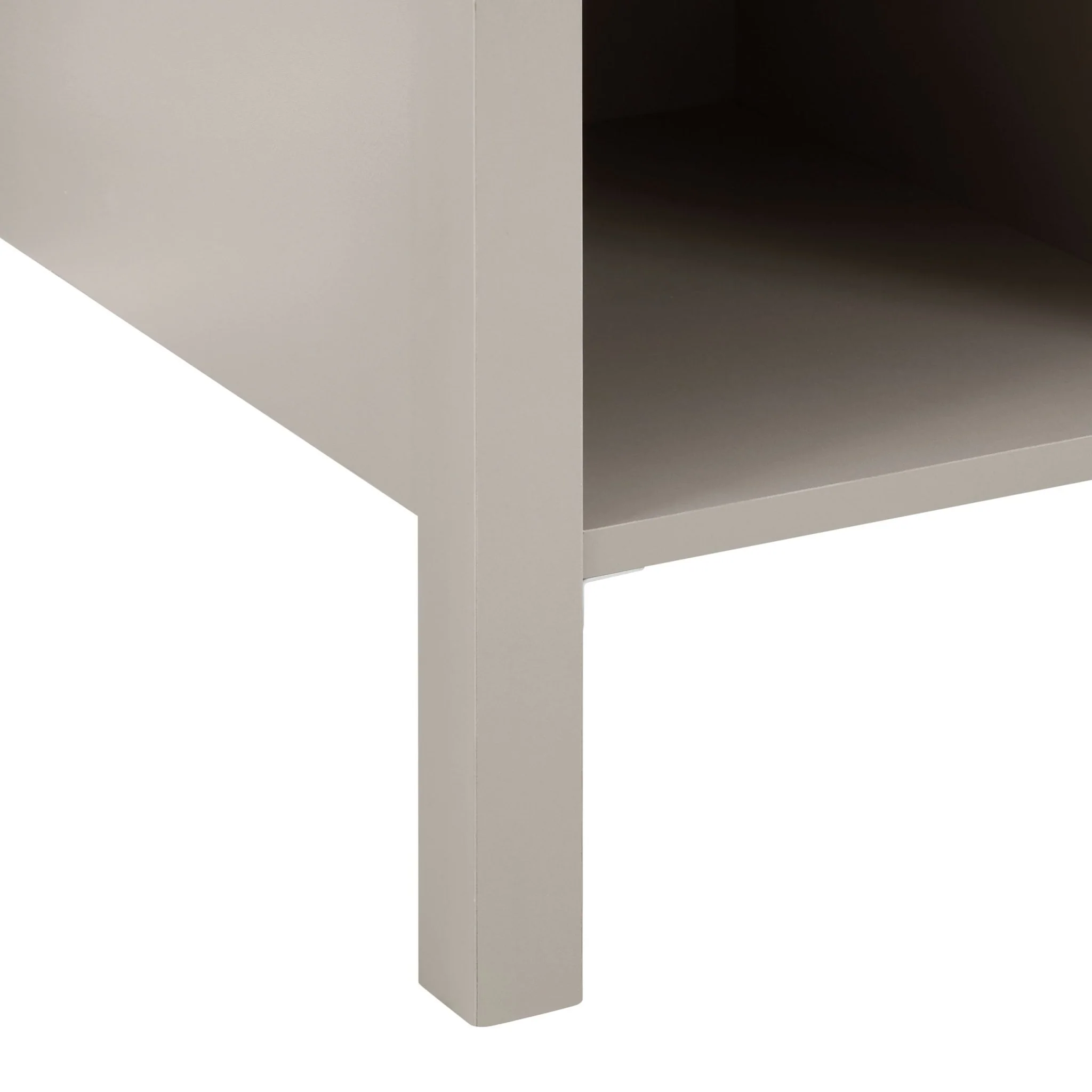 Charlie 2-4 Seater Folding Dining Table - Taupe - Image 11