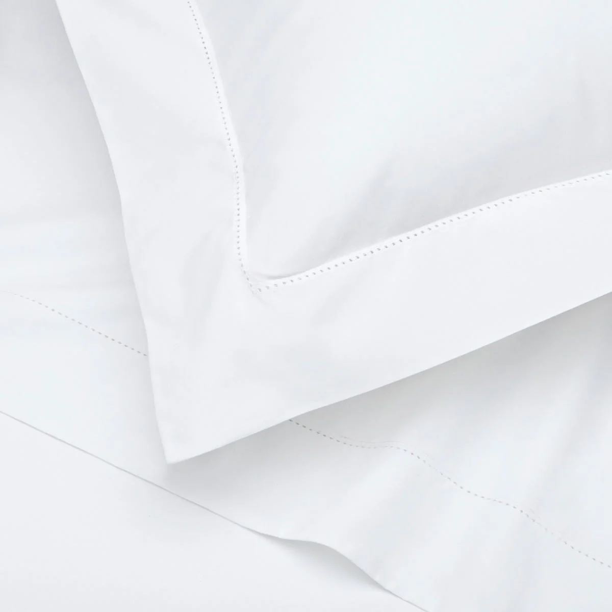 Chelsea 200 Thread Count Duvet Cover - Cotton - White - Image 2