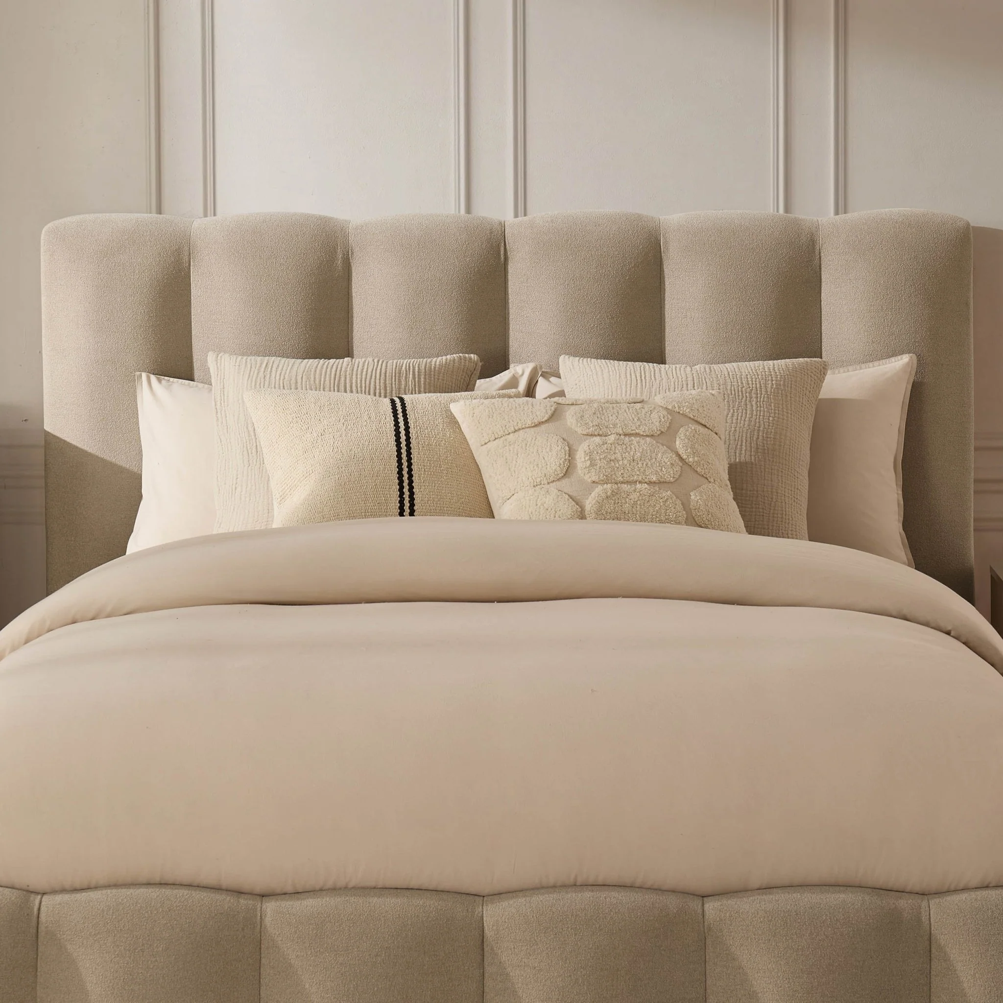 Cheshire Ottoman Storage Bed - Chenille Oatmeal - Image 5