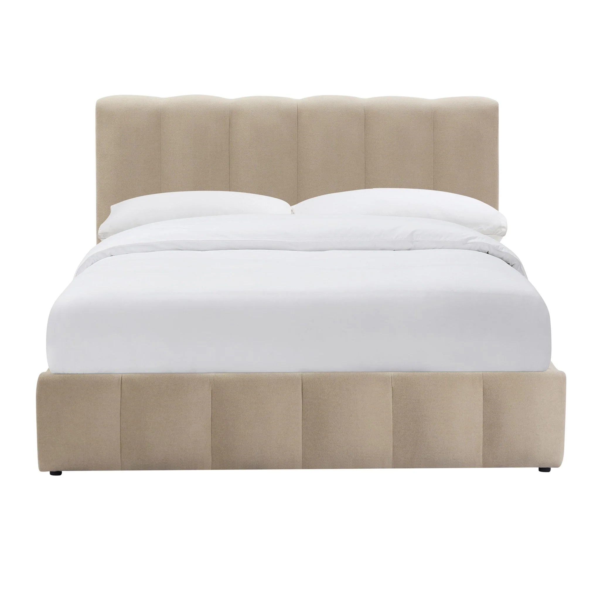 Cheshire Ottoman Storage Bed - Chenille Oatmeal - Image 9