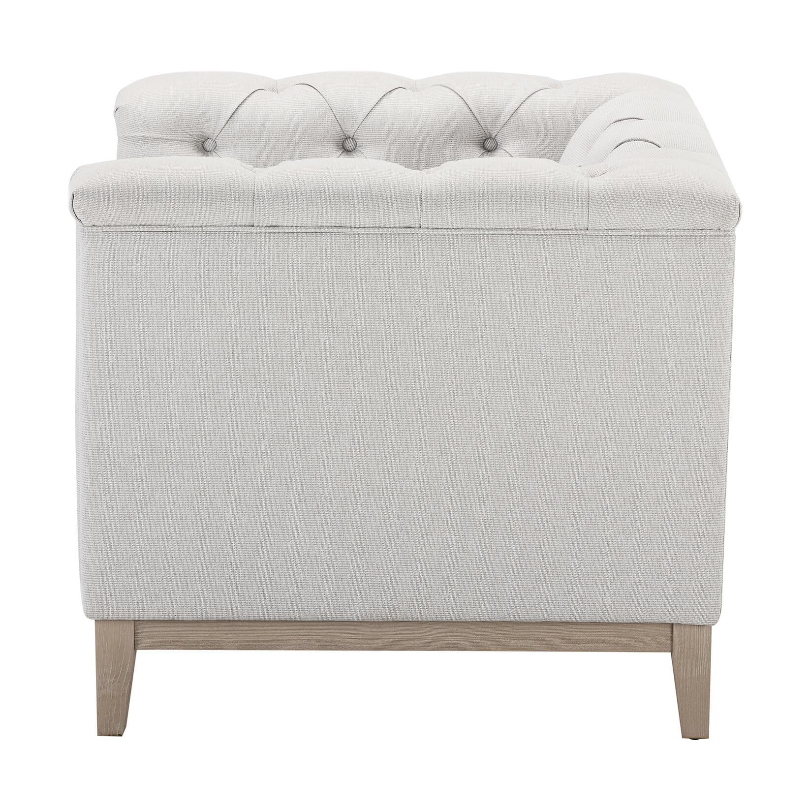 Chesterfield Armchair - Natural Stripe - Image 8
