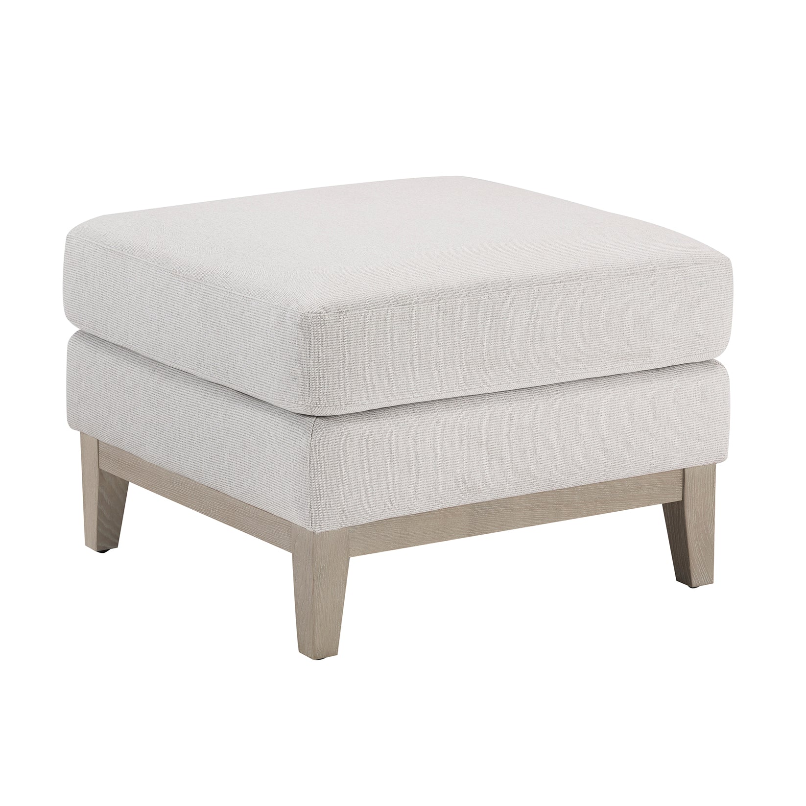 Chesterfield Pouffe - Natural Stripe - Image 2
