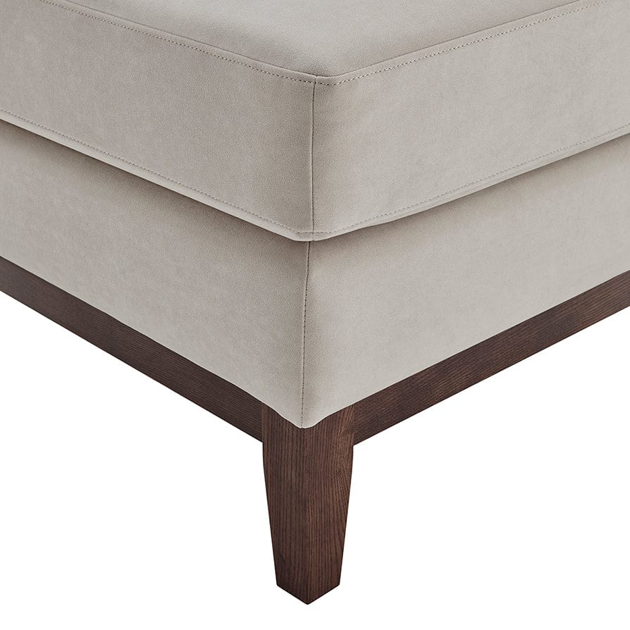 Chesterfield Pouffe - Stone - Image 4