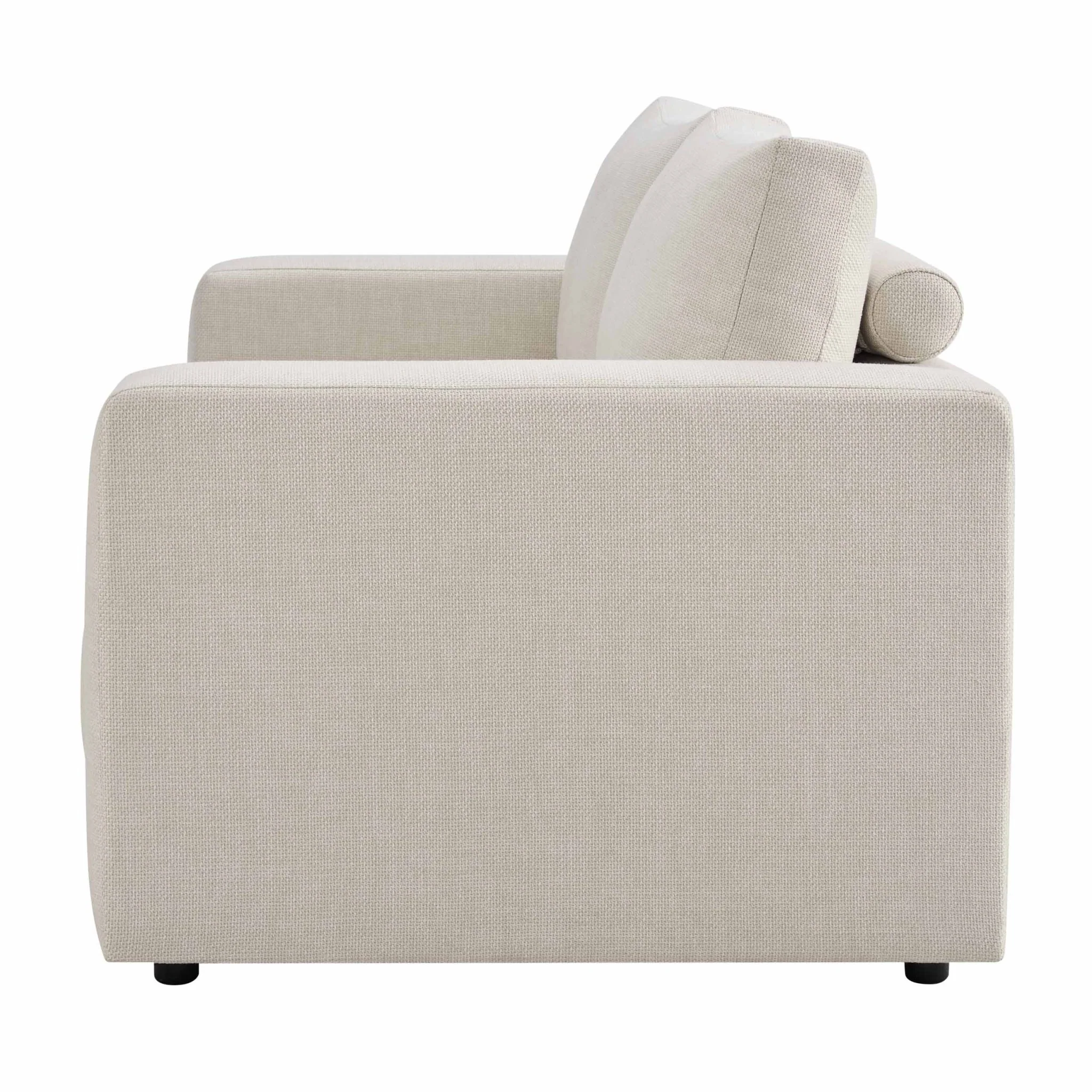 Chicago 2 Seater Sofa - Beige - Image 6