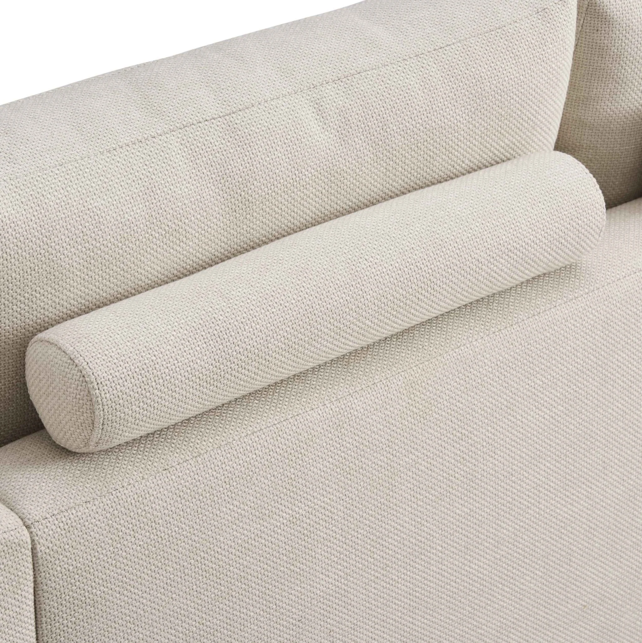 Chicago 2 Seater Sofa - Beige - Image 7