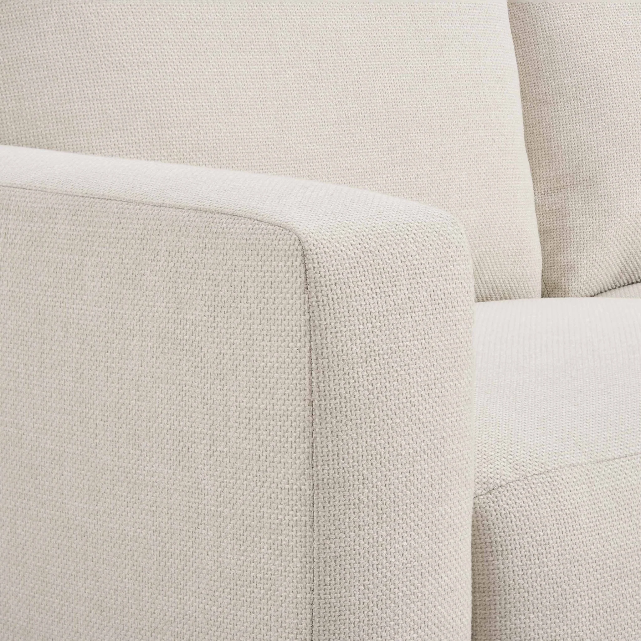 Chicago 2 Seater Sofa - Beige - Image 9