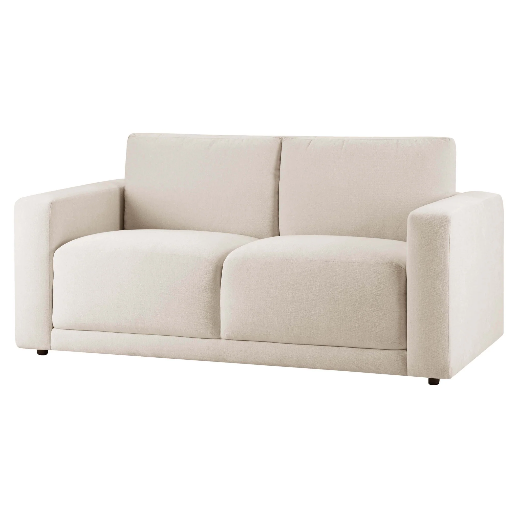 Chicago 2 Seater Sofa - Chenille Ivory - Image 3