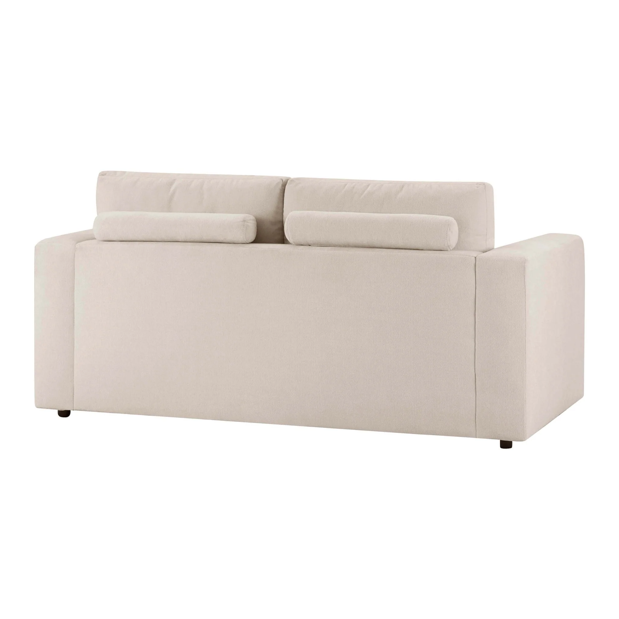 Chicago 2 Seater Sofa - Chenille Ivory - Image 5