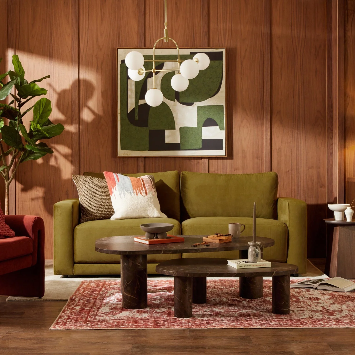 Chicago 2 Seater Sofa - Rich Green - Image 2
