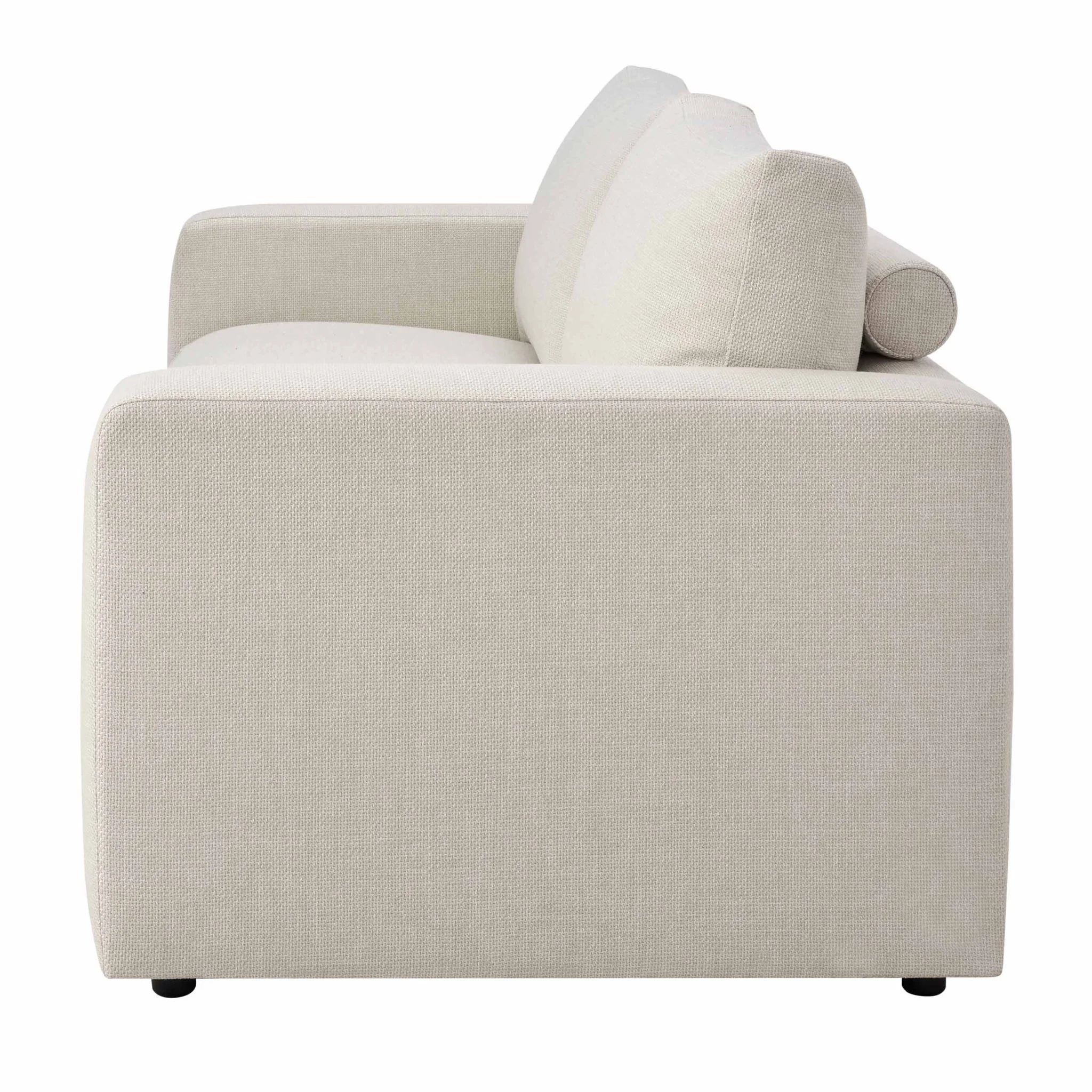 Chicago 3 Seater Sofa - Beige - Image 6