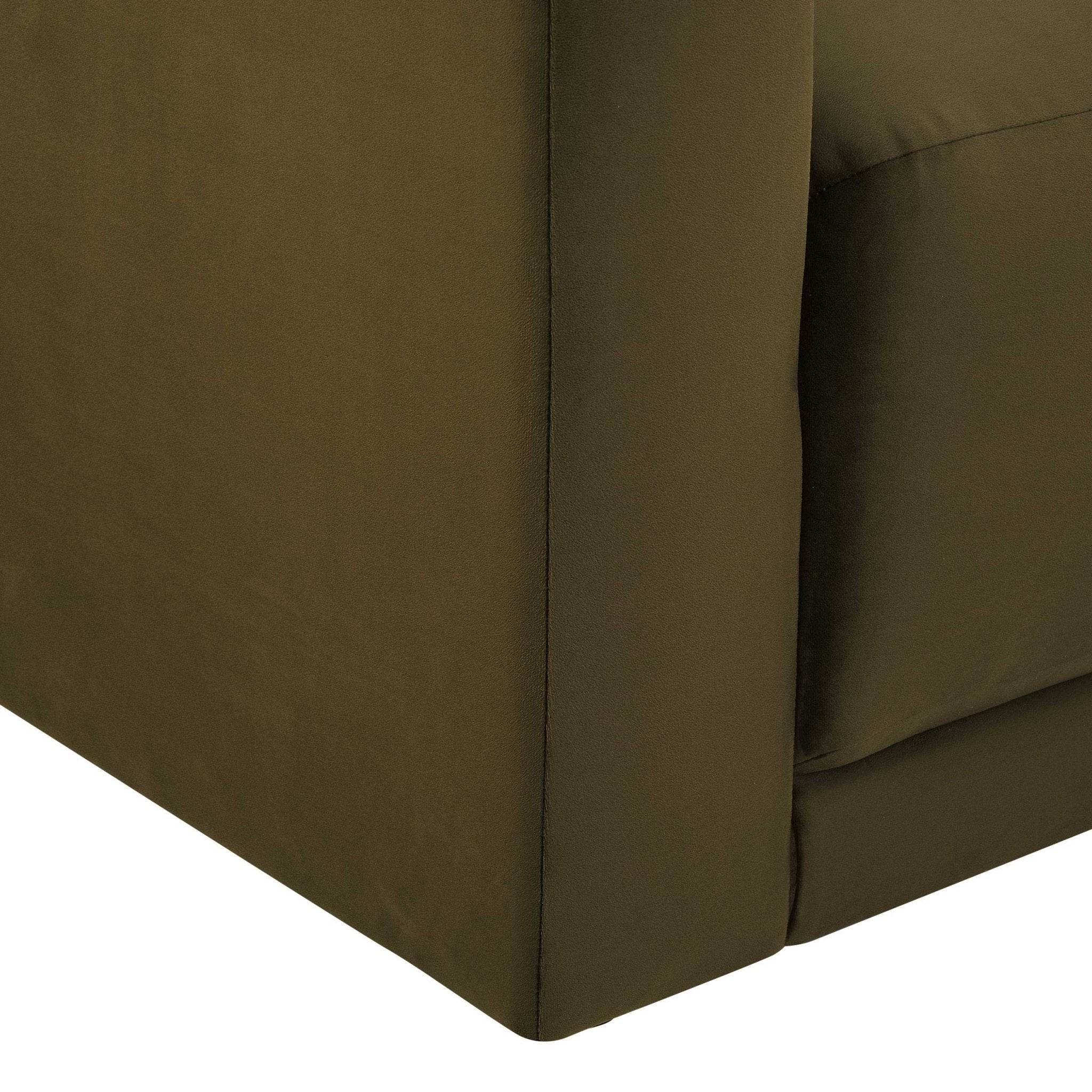 Chicago 3 Seater Sofa - Rich Green - Image 9