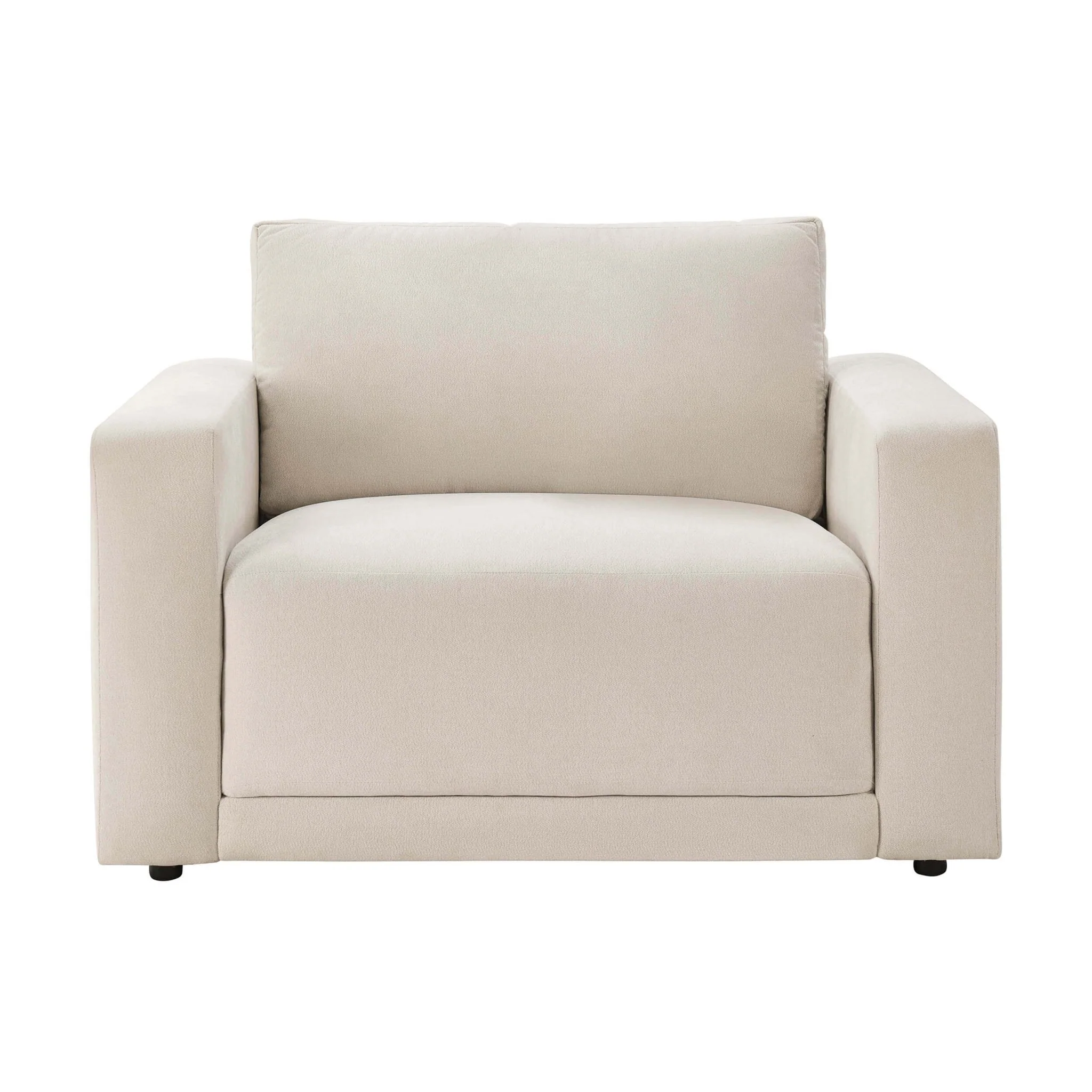 Chicago Loveseat - Chenille Ivory - Image 3