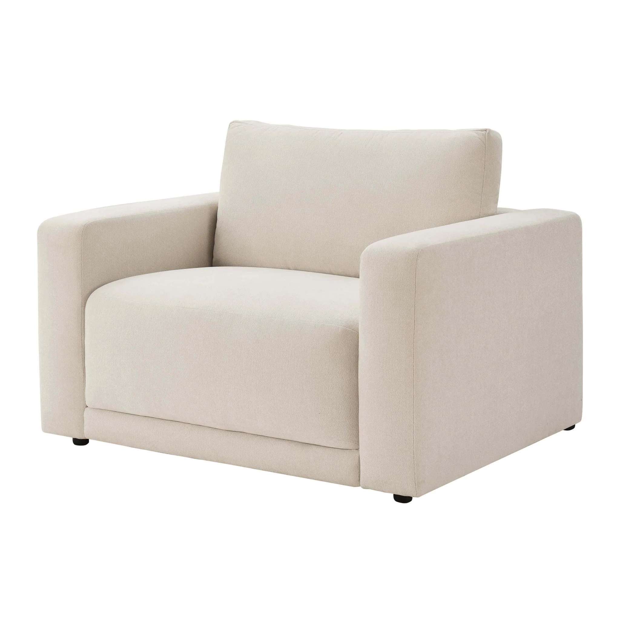 Chicago Loveseat - Chenille Ivory - Image 4
