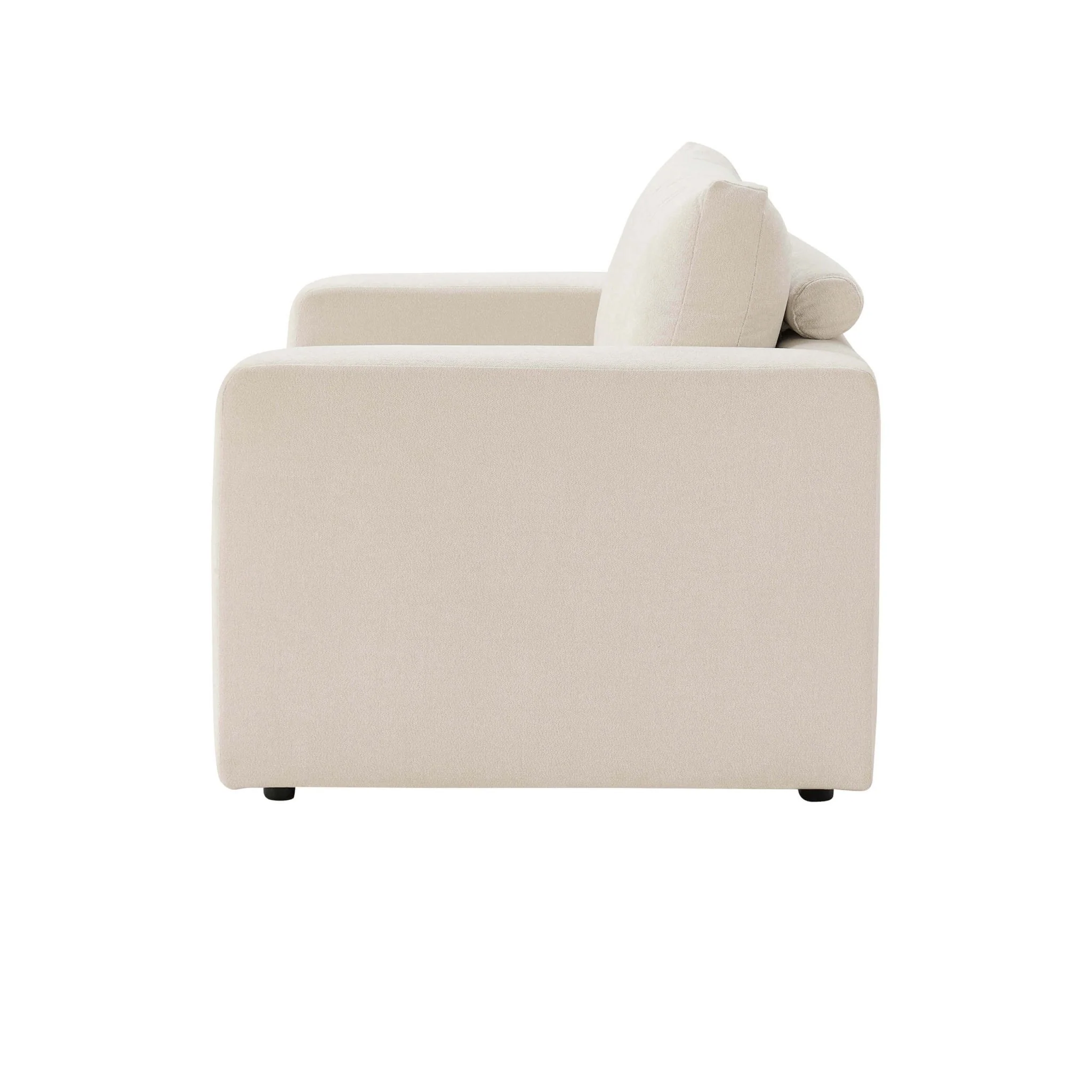 Chicago Loveseat - Chenille Ivory - Image 5