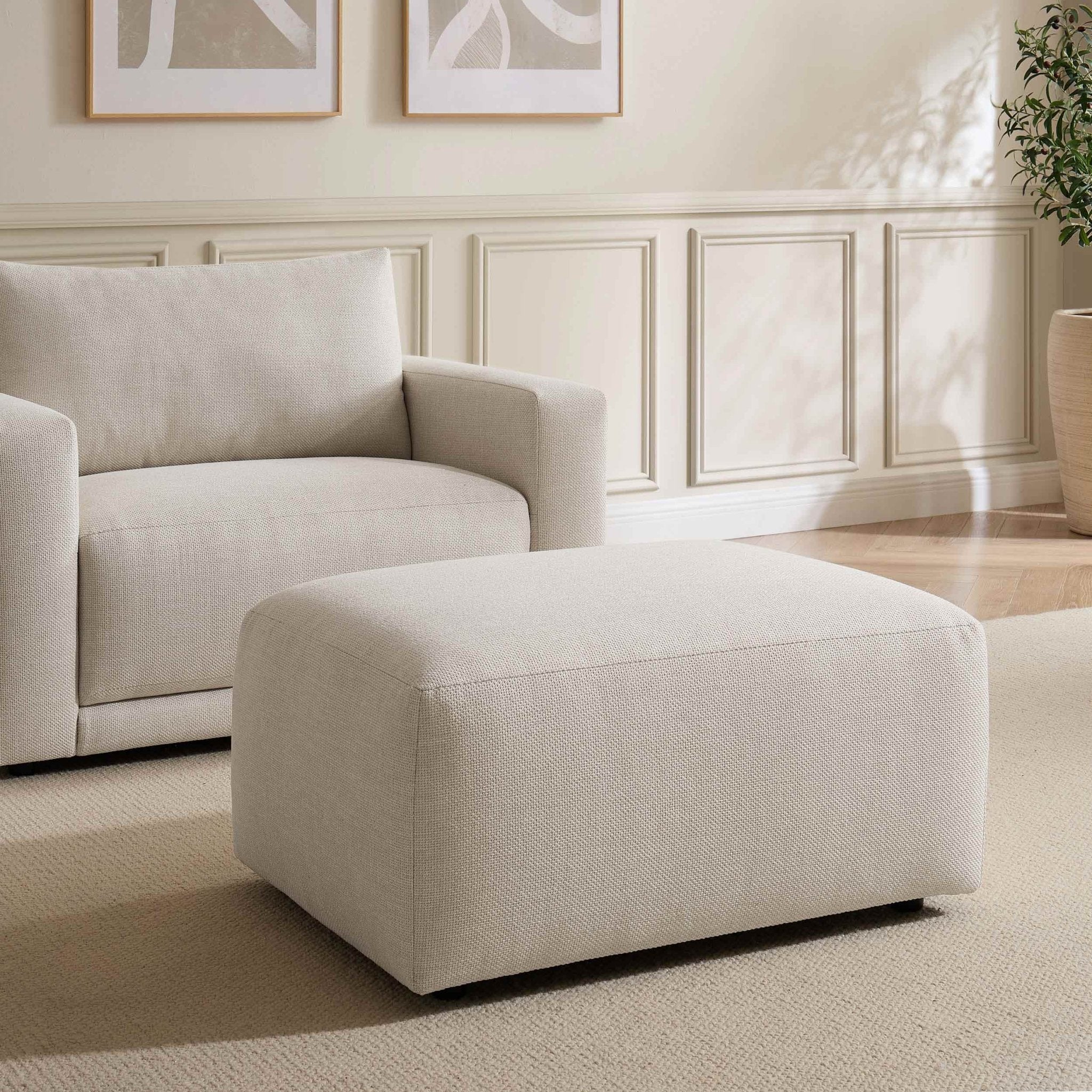 Chicago Pouffe - Beige