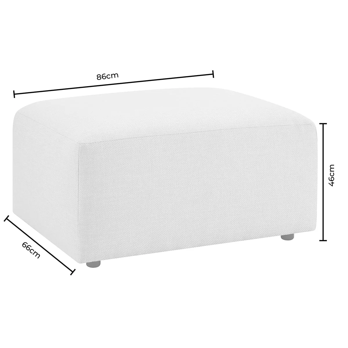 Chicago Pouffe - Beige - Image 7