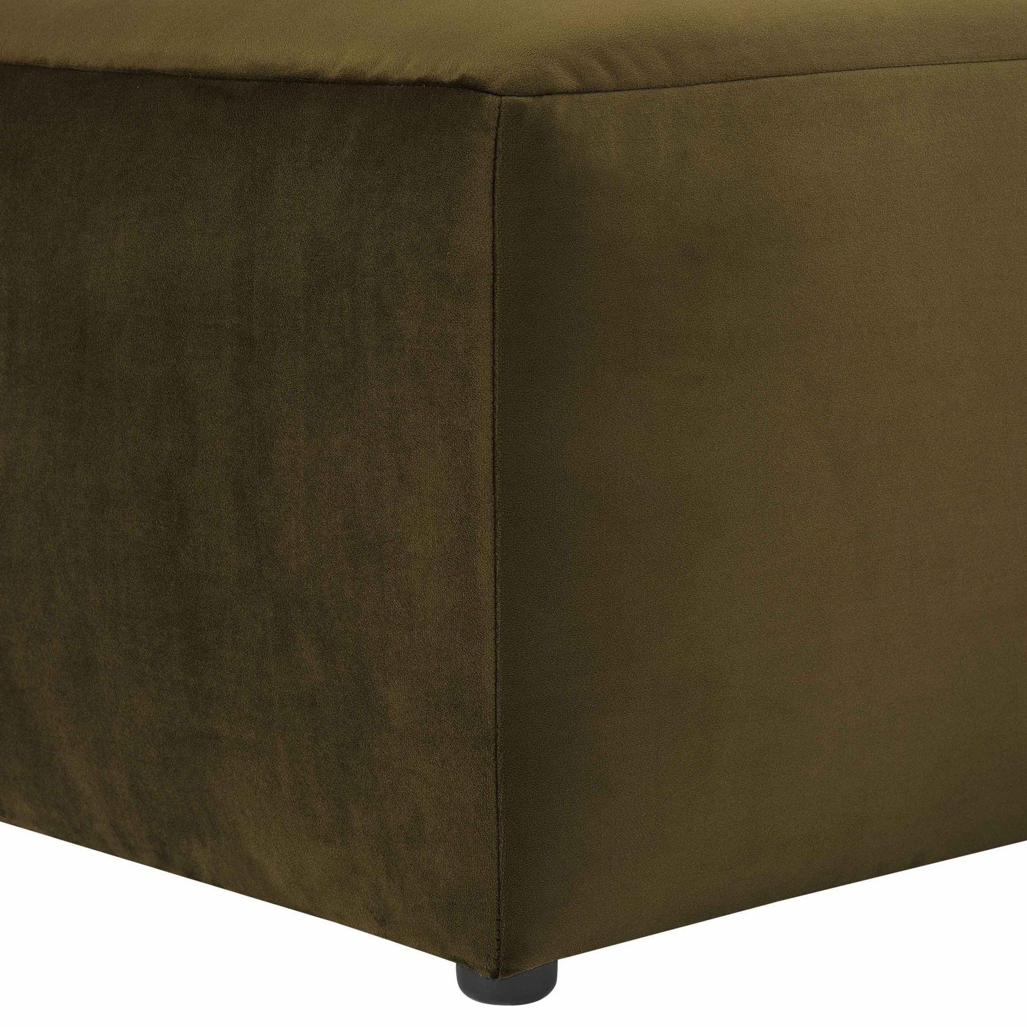 Chicago Pouffe - Rich Green - Image 6
