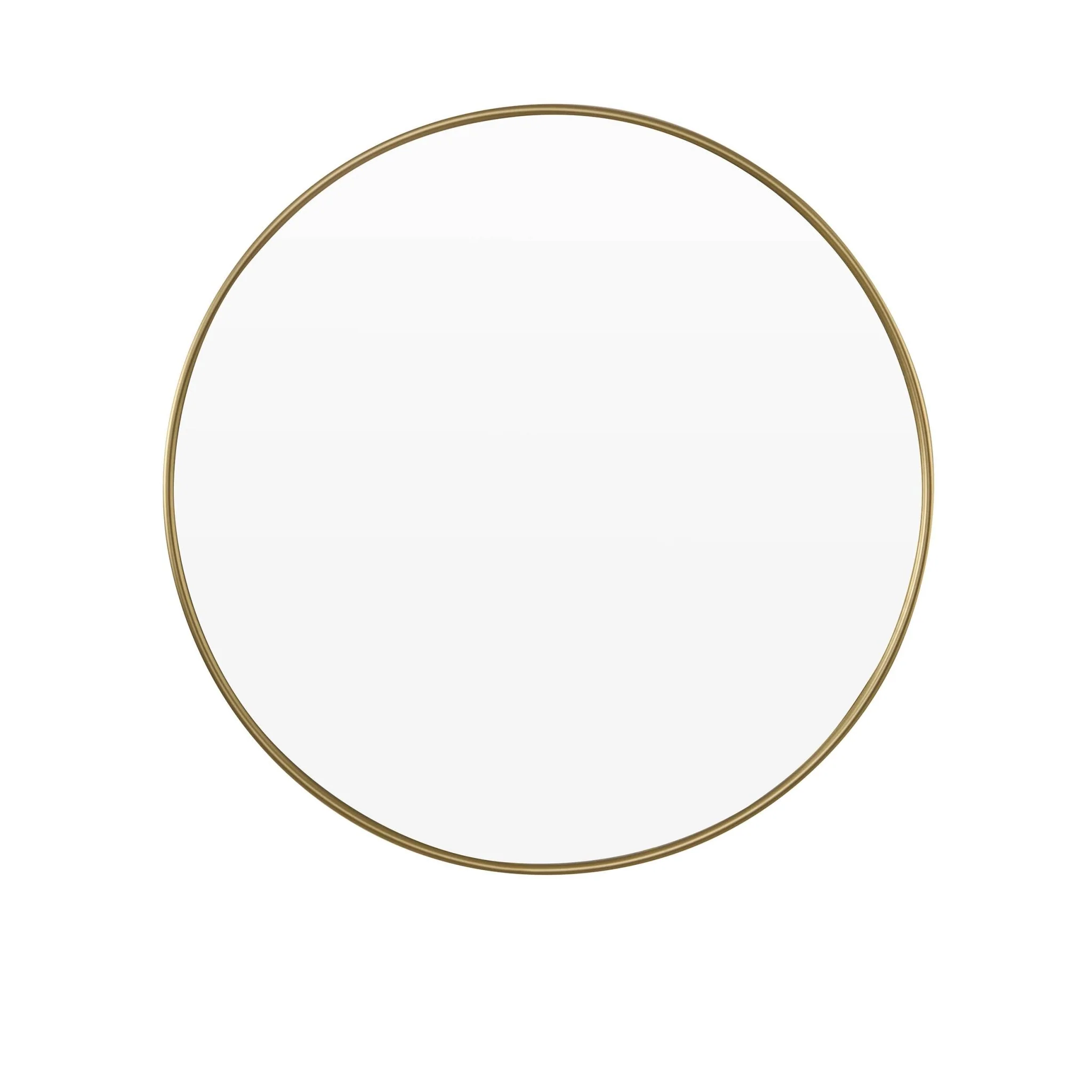 Circle Wall Mirror - Gold - Image 3