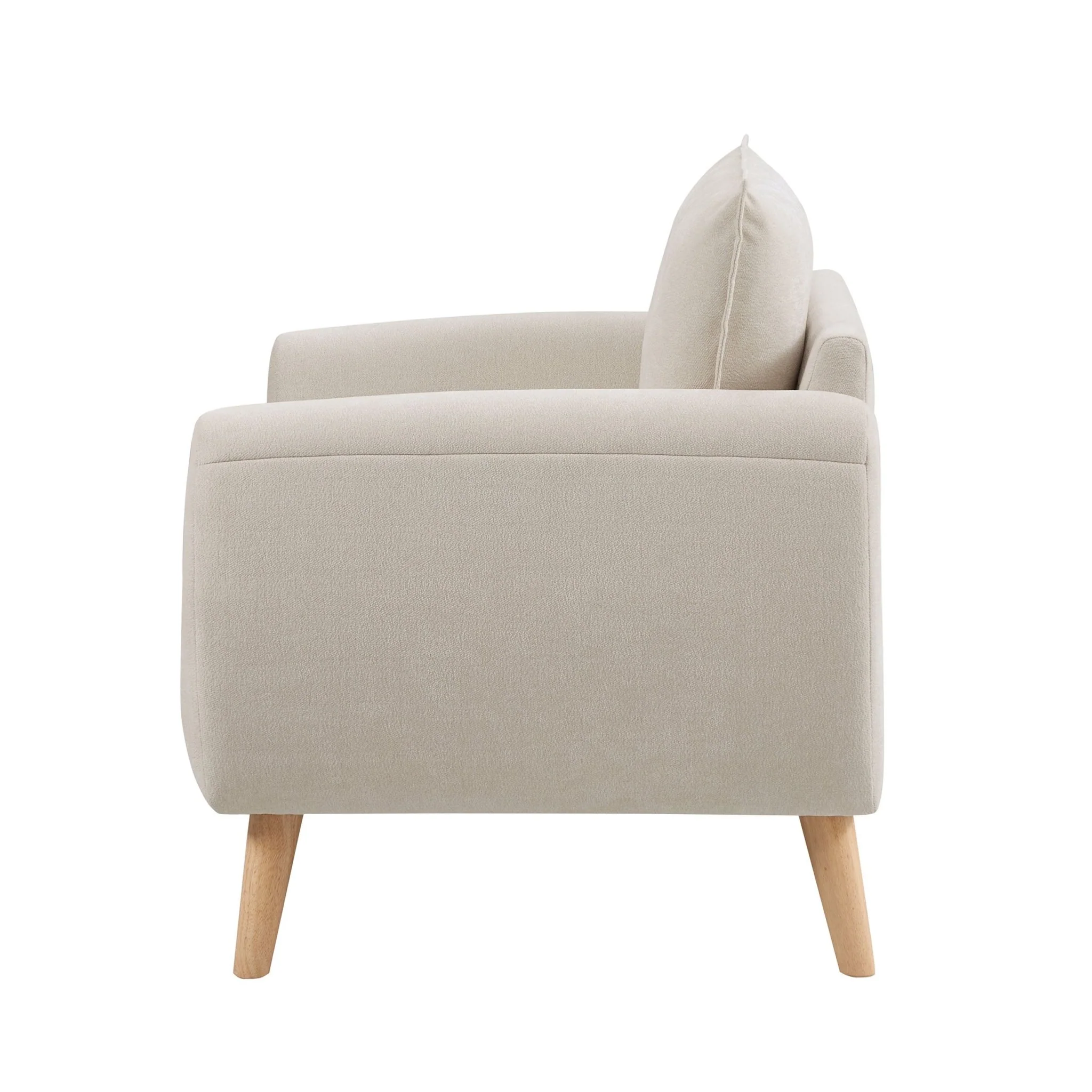 Clapham Armchair - Chenille Ivory - Image 5