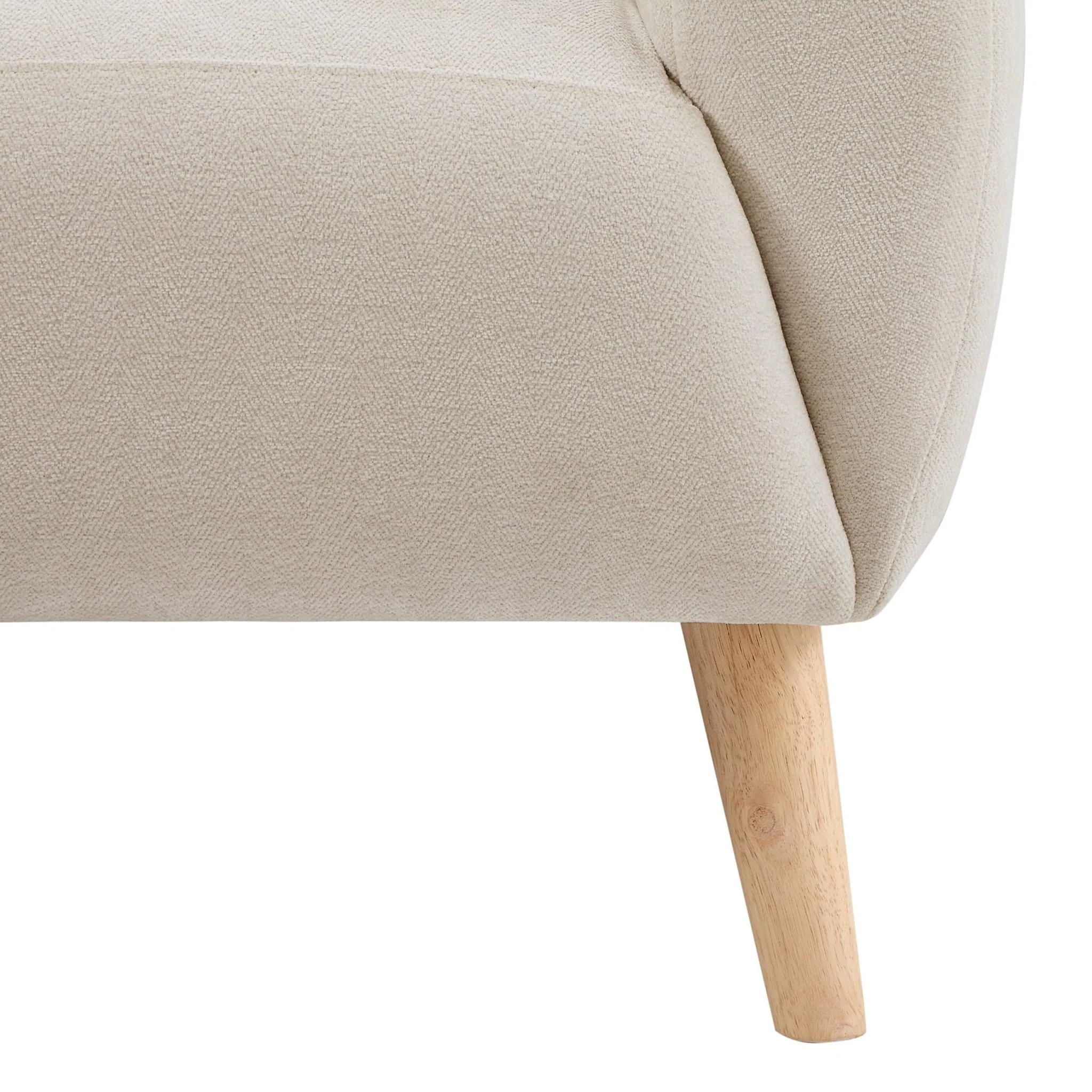 Clapham Armchair - Chenille Ivory - Image 7