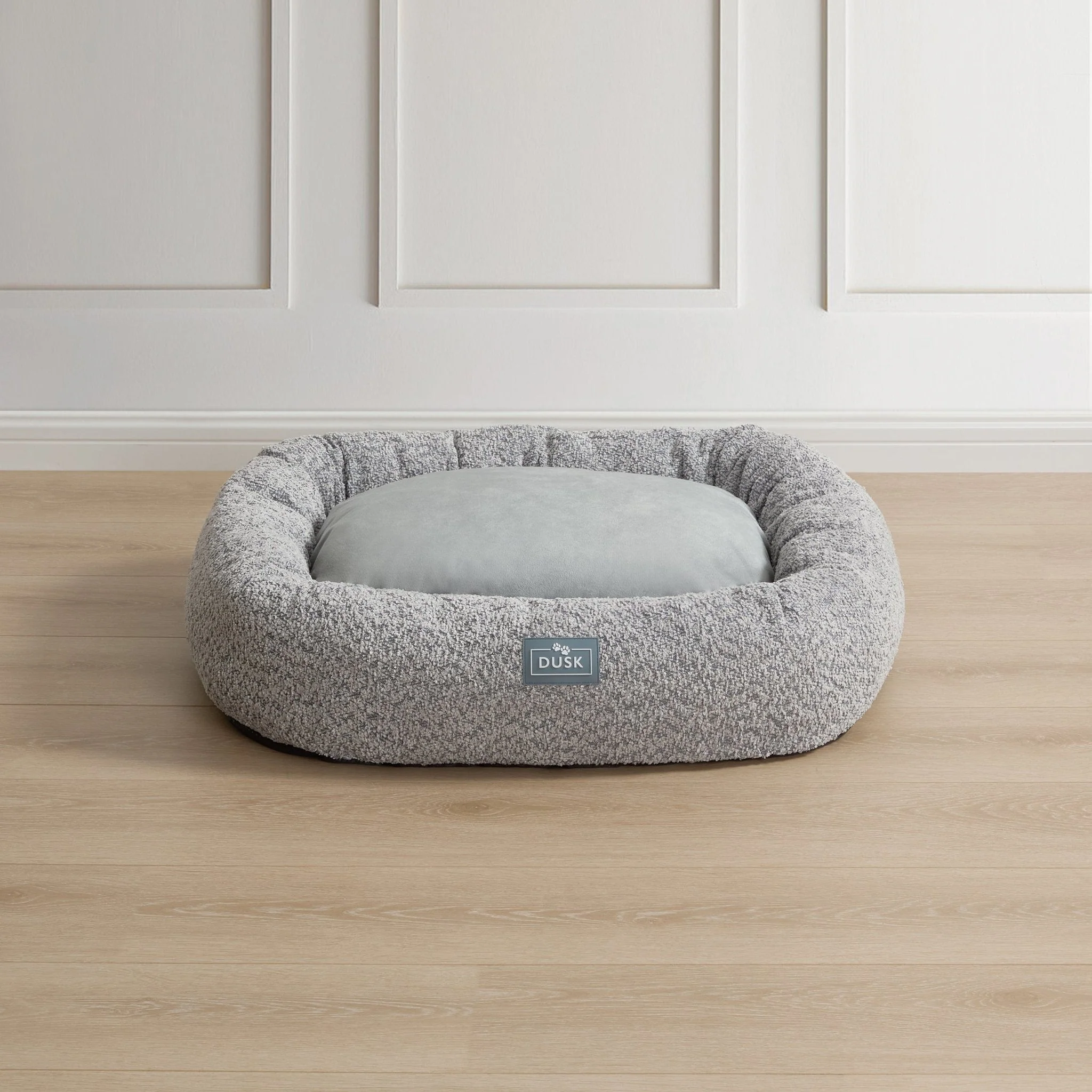 Cooper Round Dog Bed - Steel Grey - Image 2