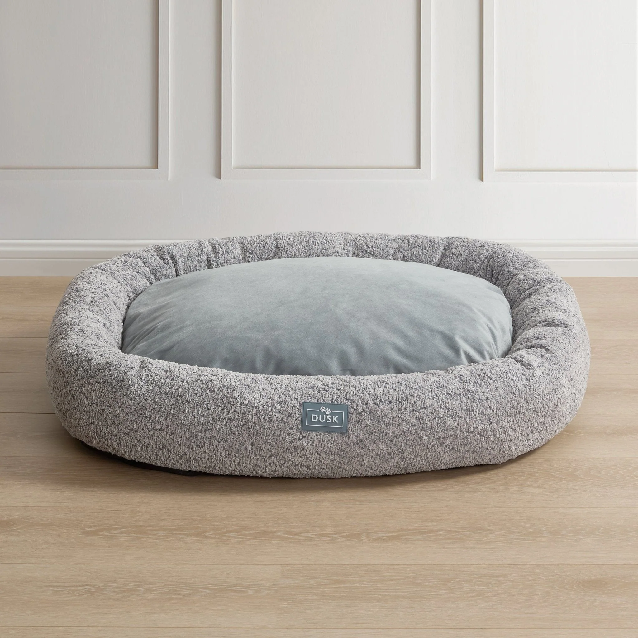 Cooper Round Dog Bed - Steel Grey - Image 6