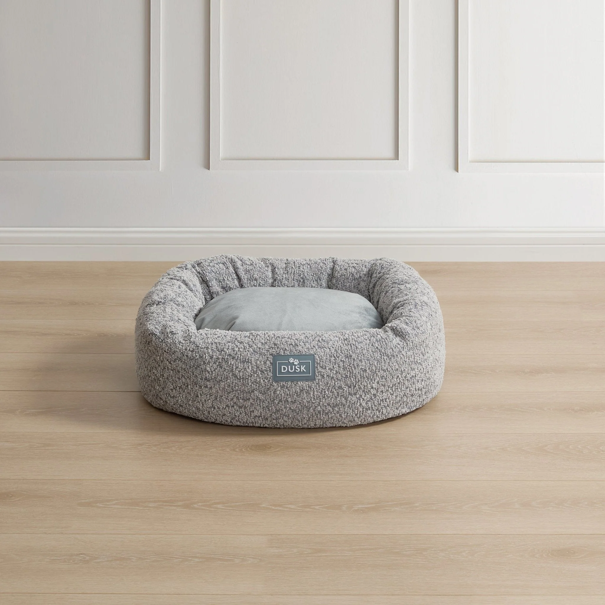 Cooper Round Dog Bed - Steel Grey - Image 7