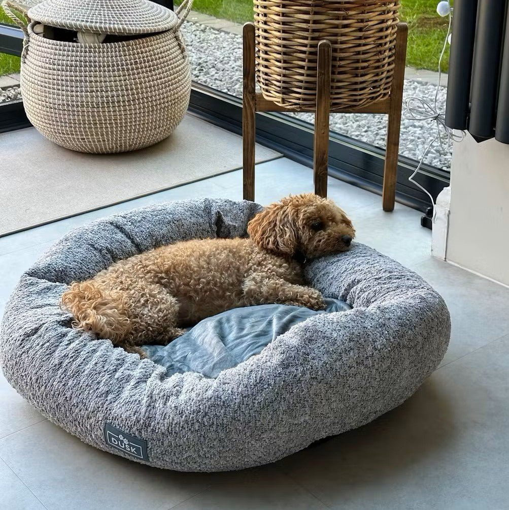 Cooper Round Dog Bed - Steel Grey - Image 8