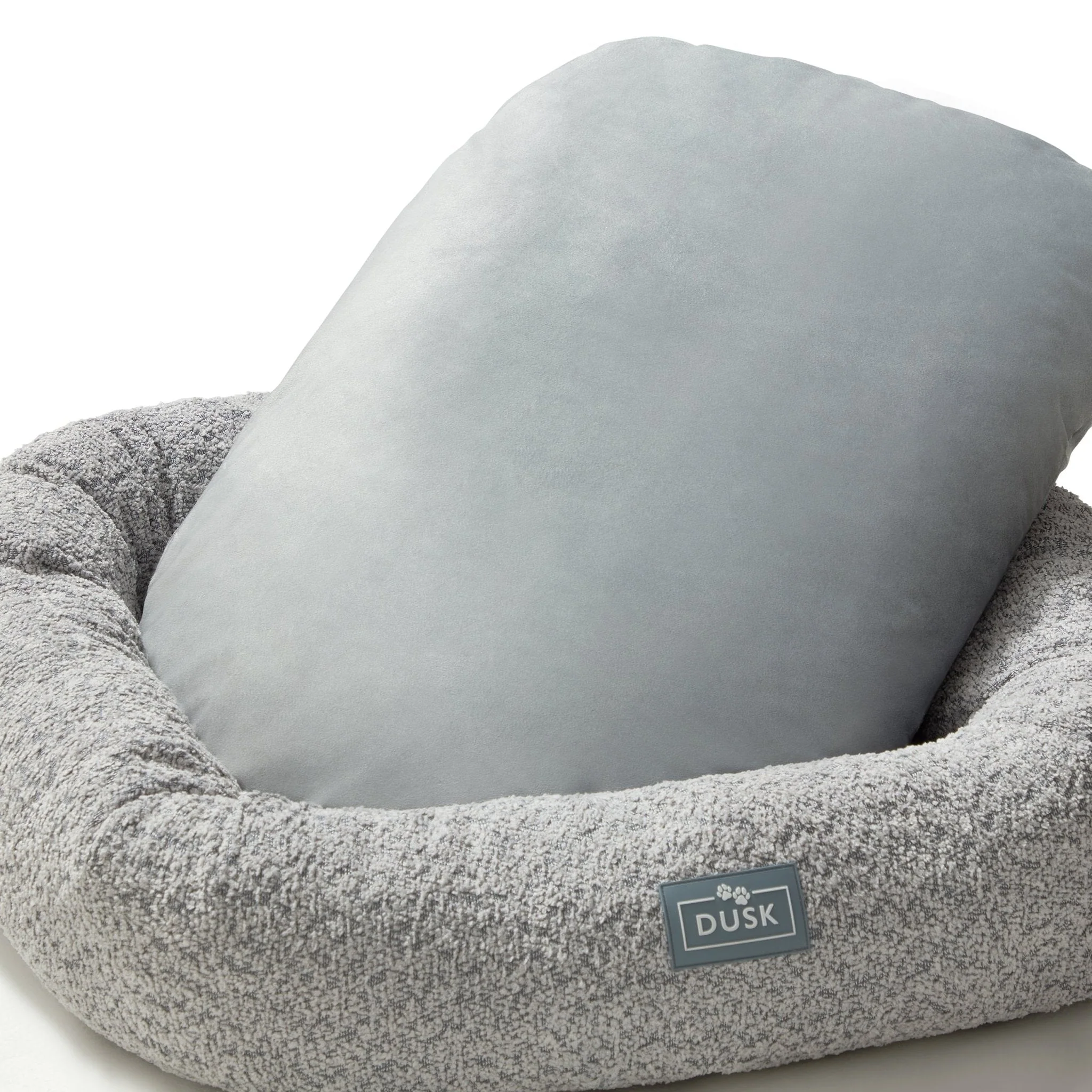 Cooper Round Dog Bed - Steel Grey - Image 9