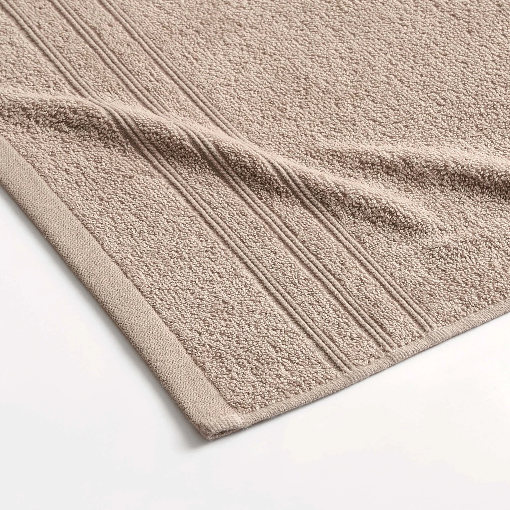 Crete 4 Piece Towel Bundle Set - Natural - Image 3