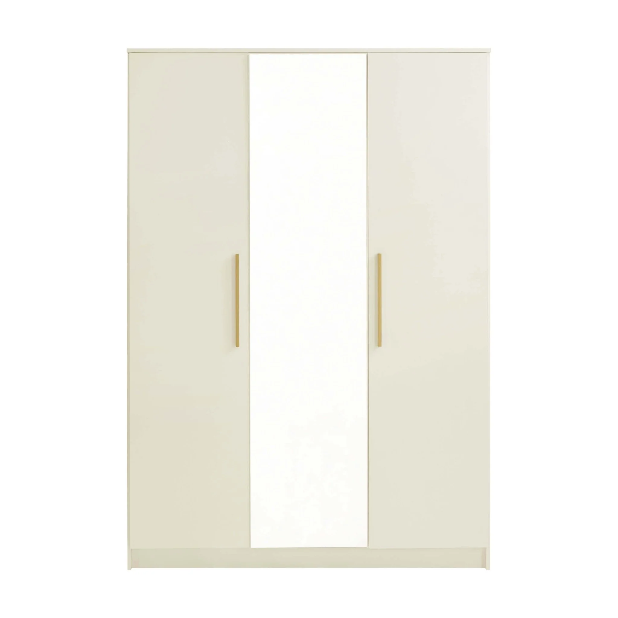 Darcey 3 Door Wardrobe - Cream - Image 5