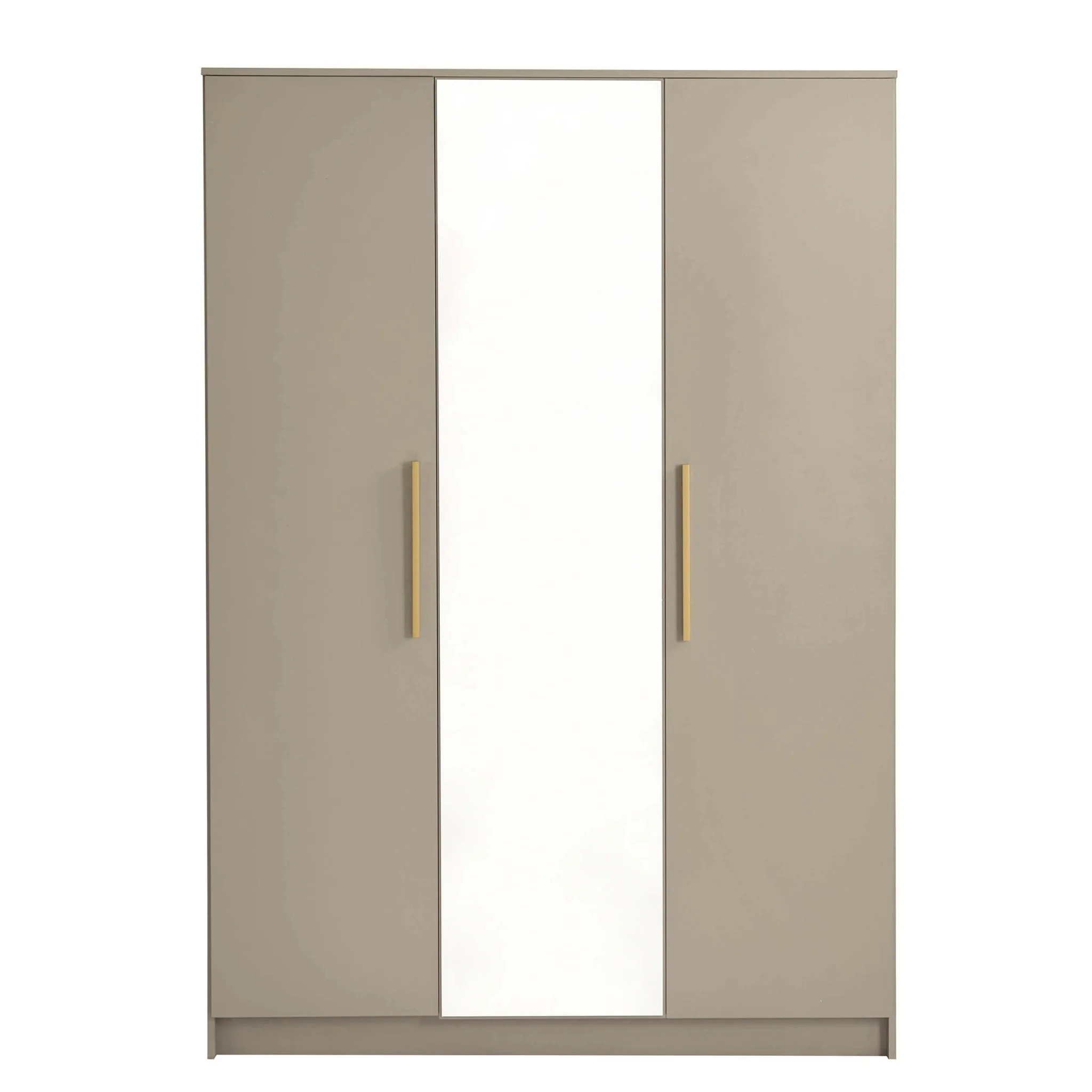 Darcey 3 Door Wardrobe - Taupe - Image 5